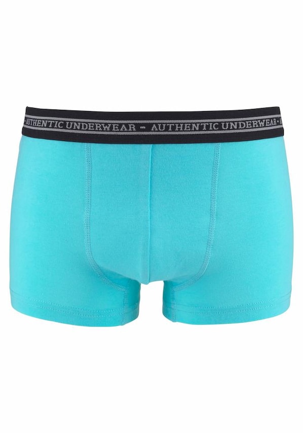 Authentic Le Jogger, Boxerky, modrá, šedá & černá, obrázek 3 z 5