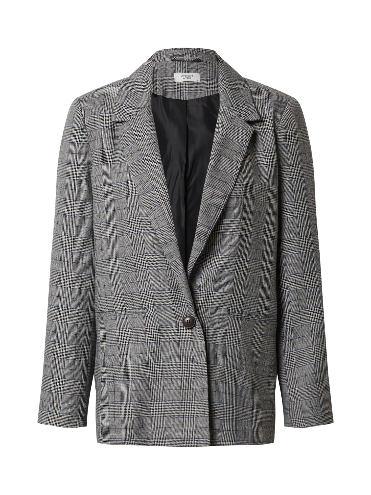 JACQUELINE de YONG Blazer švarkas 'Tara'  glaisto spalva / pilka / melsvai pilka