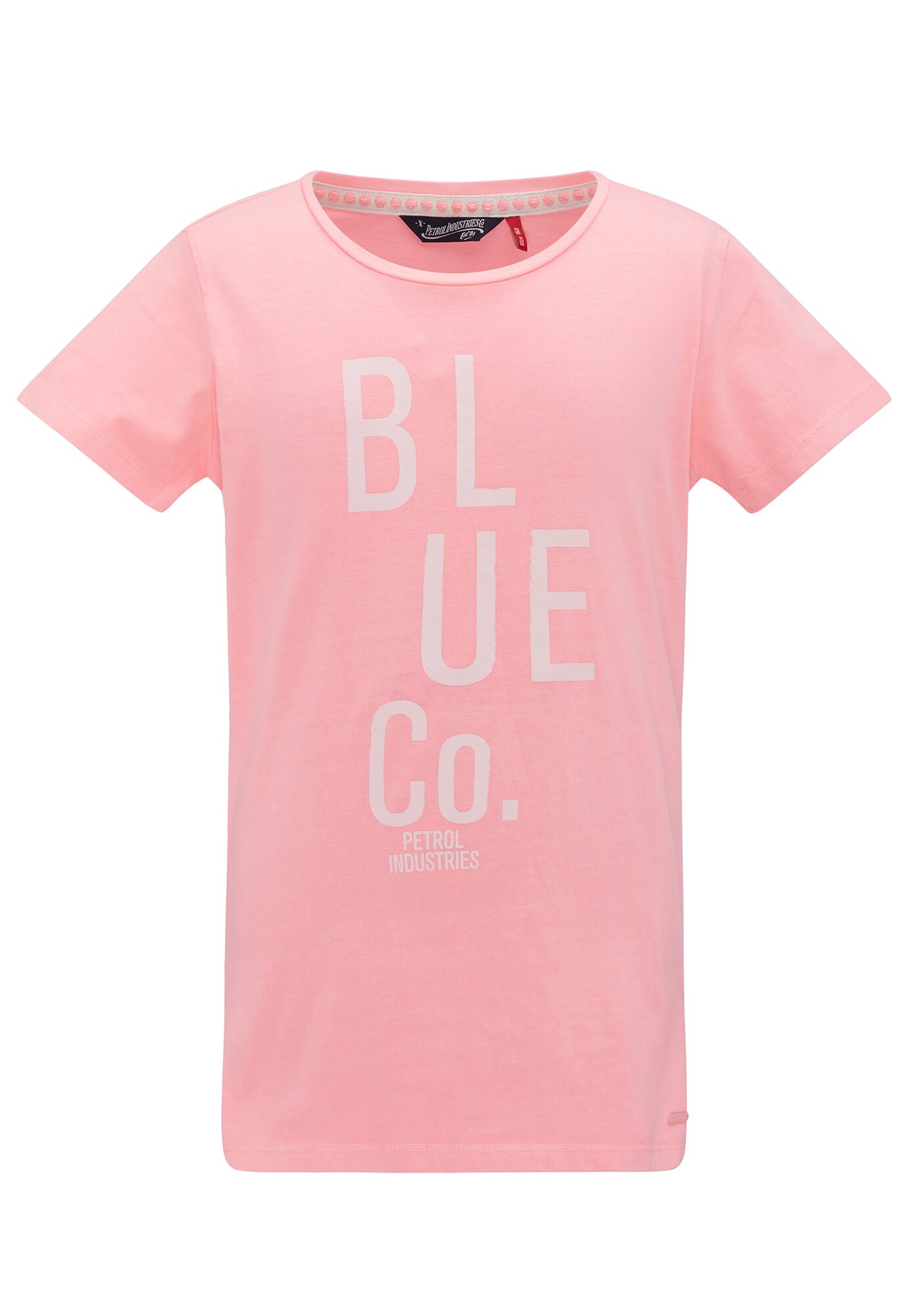 Petrol Industries Meisjes Shirt Rosa Wit petrol industries kopen in de aanbieding