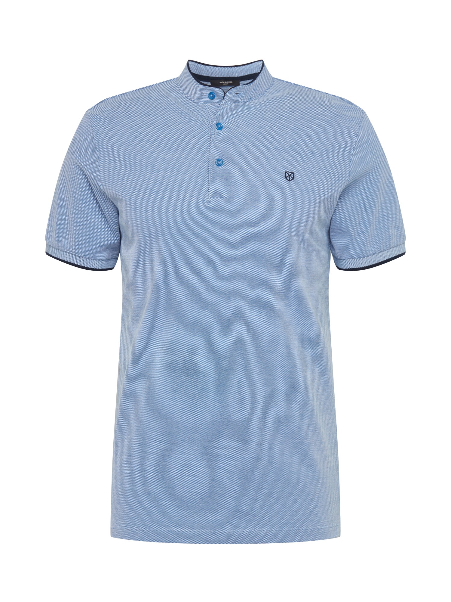 JACK & JONES Marškinėliai  kobalto mėlyna / balta