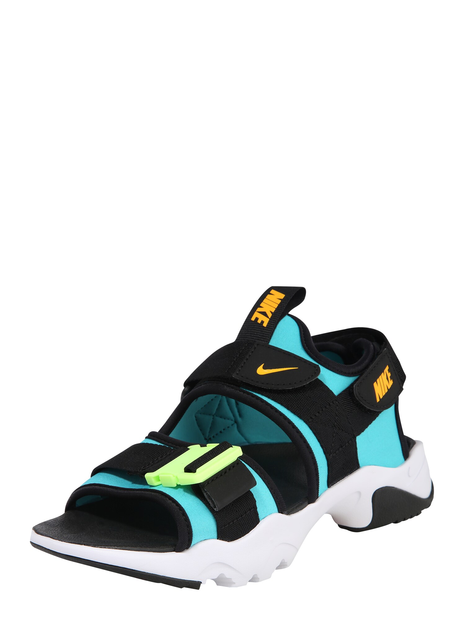 Nike Sportswear Sportinio tipo sandalai 'Canyon'  balta / turkio spalva / juoda