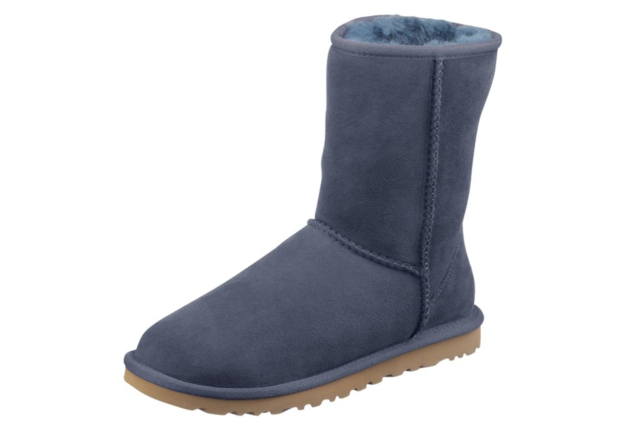 Ugg Dames Snowboots Classic Short 2 Marine ugg kopen in de aanbieding