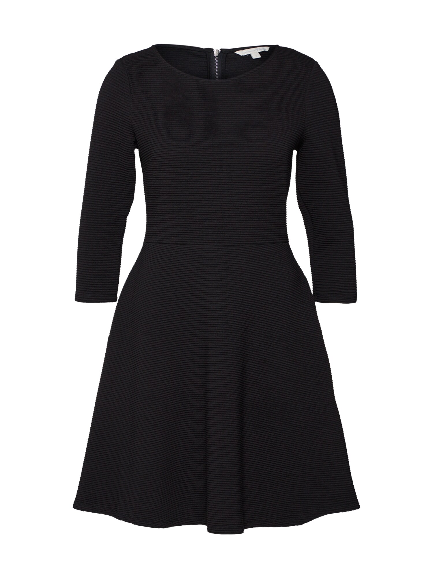 Tom Tailor Denim Dames Jurk Zwart tom tailor denim kopen in de aanbieding