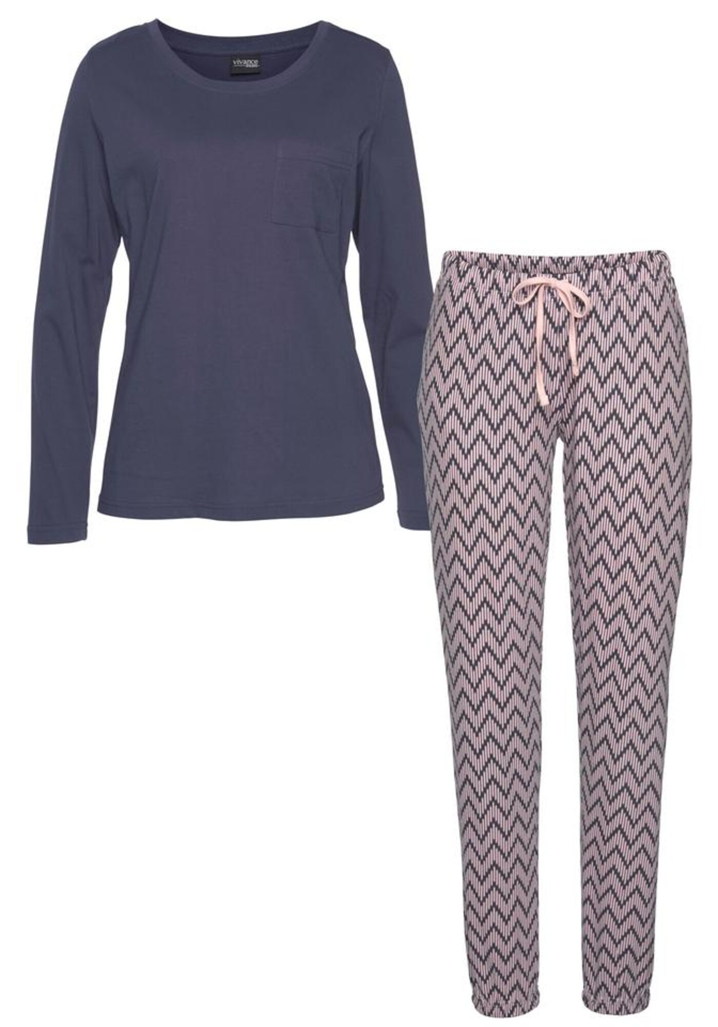 VIVANCE Pijama Dreams  albastru închis