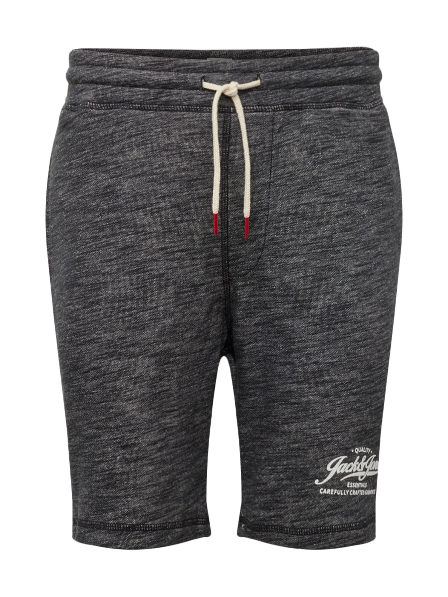 Jack And Jones Heren Broek Zwart Gemeleerd jack and jones kopen in de aanbieding