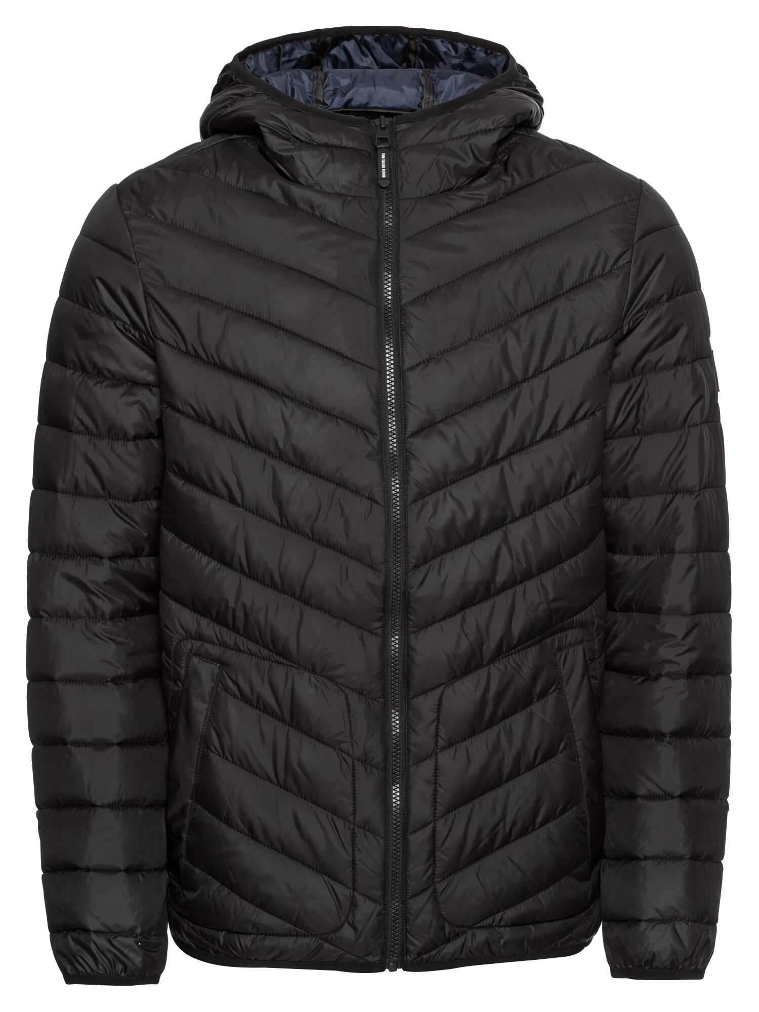 Tom Tailor Heren Tussenjas Zwart tom tailor kopen in de aanbieding