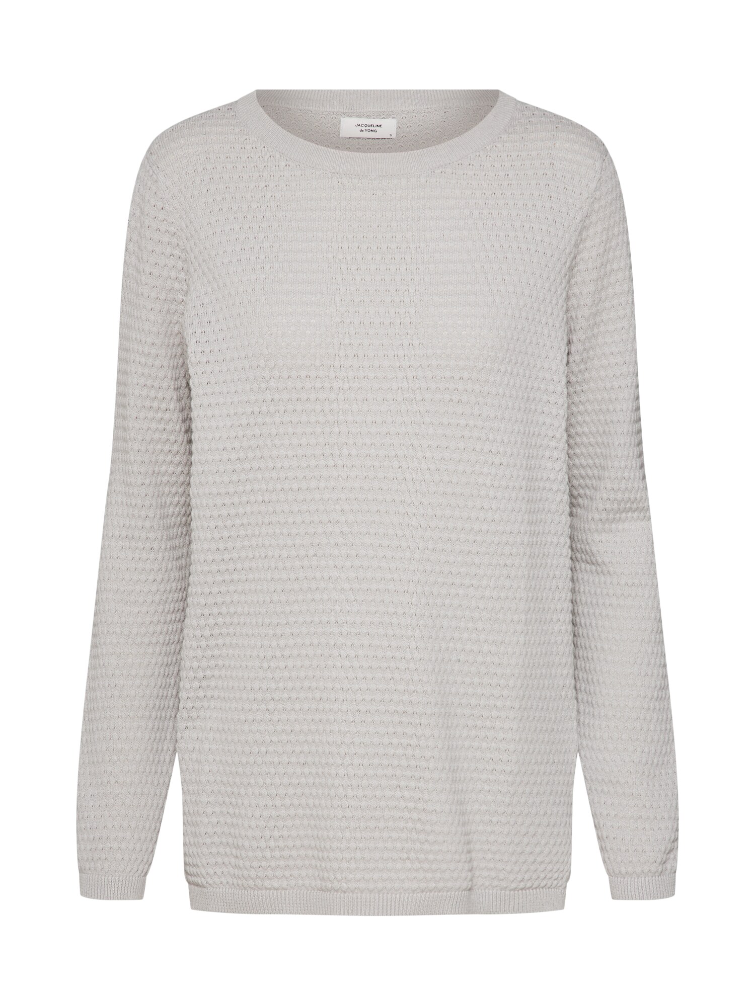Jacqueline De Yong Dames Trui Barbera Lichtgrijs jacqueline de yong kopen in de aanbieding