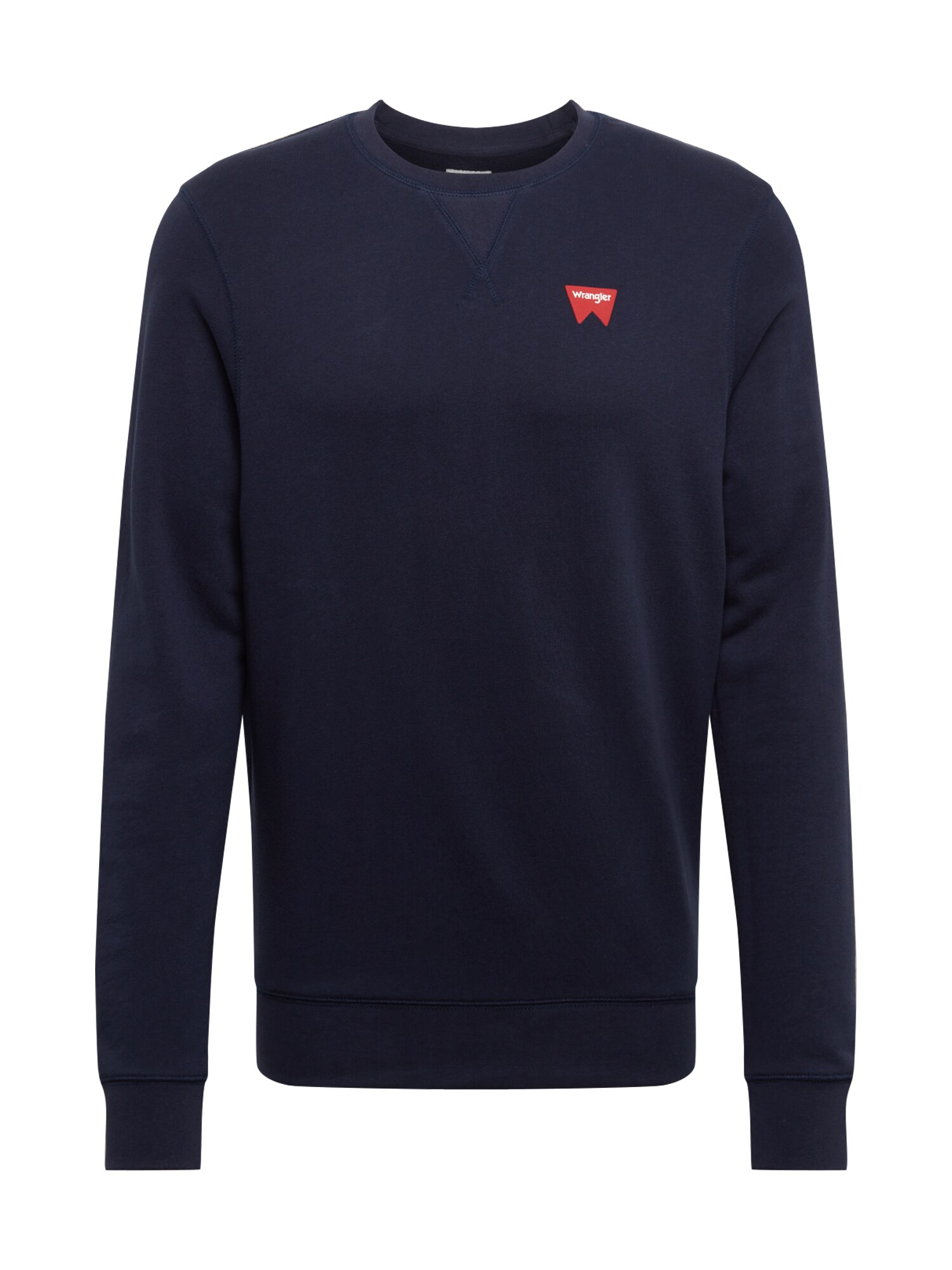 WRANGLER Megztinis be užsegimo 'SIGN OFF CREW'  tamsiai mėlyna