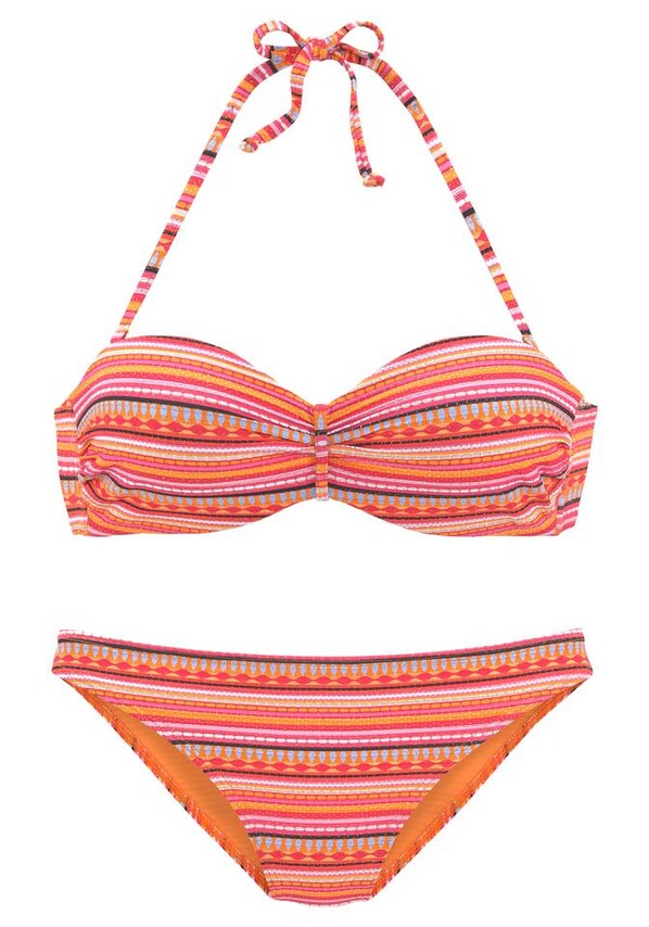 LASCANA, Bikini, narancs, 4 kép a 4 közül