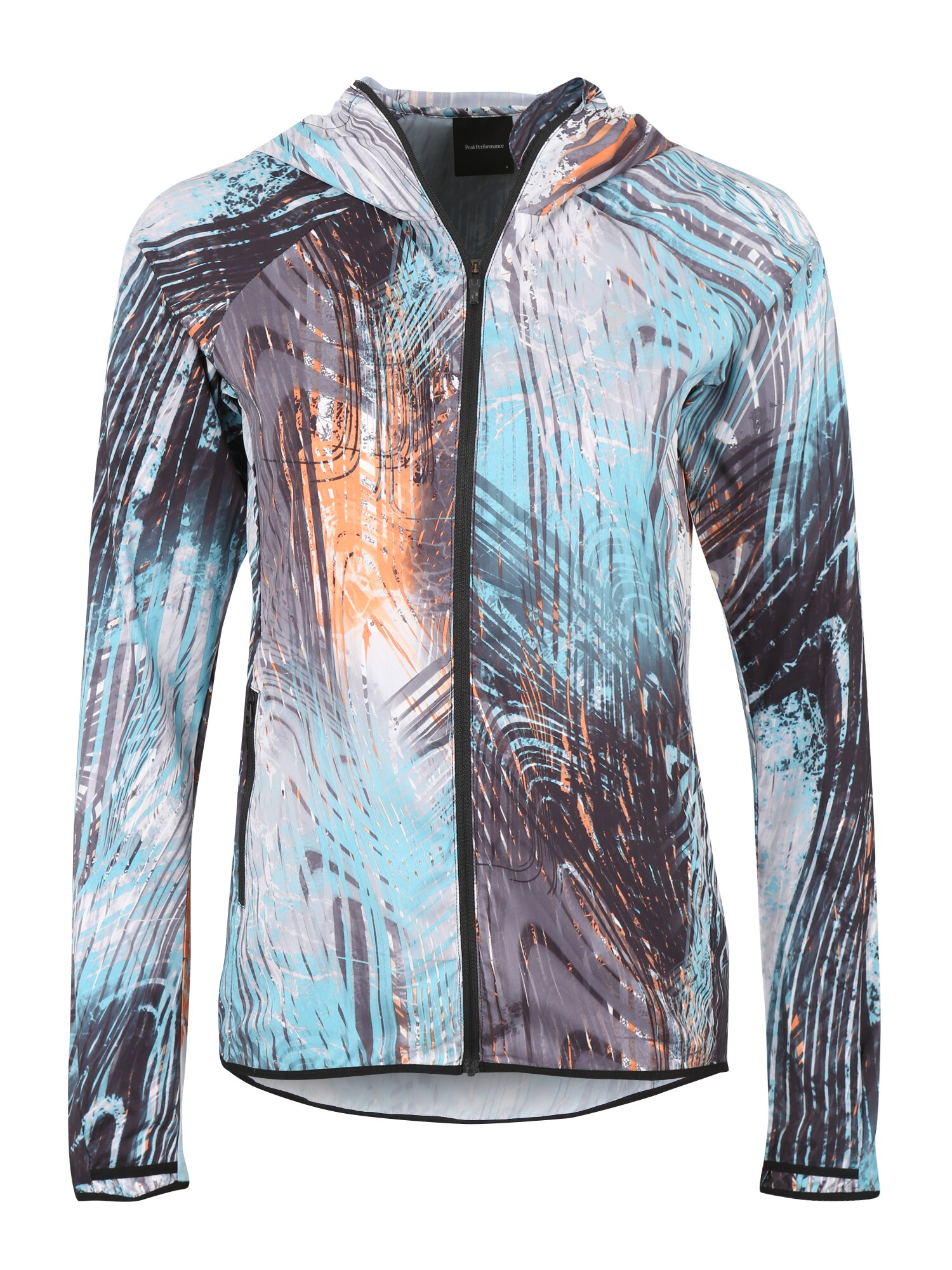 Peak Performance Dames Outdoorjas Lichtblauw Sinaasappel peak performance kopen in de aanbieding