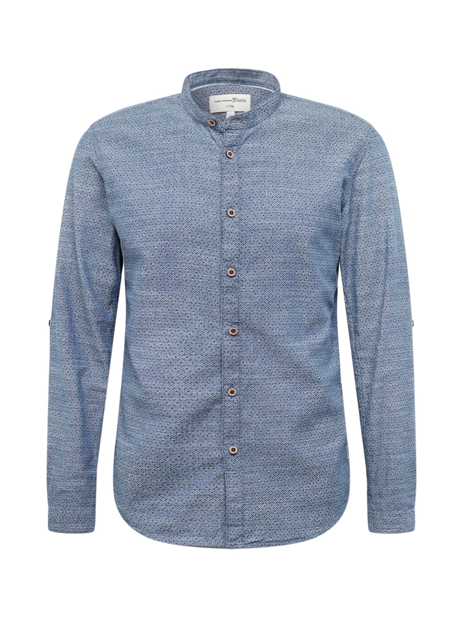 TOM TAILOR DENIM Dalykiniai marškiniai  mėlyna / nakties mėlyna