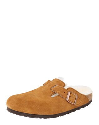 BIRKENSTOCK Zapatillas de casa 'Boston'  cognac