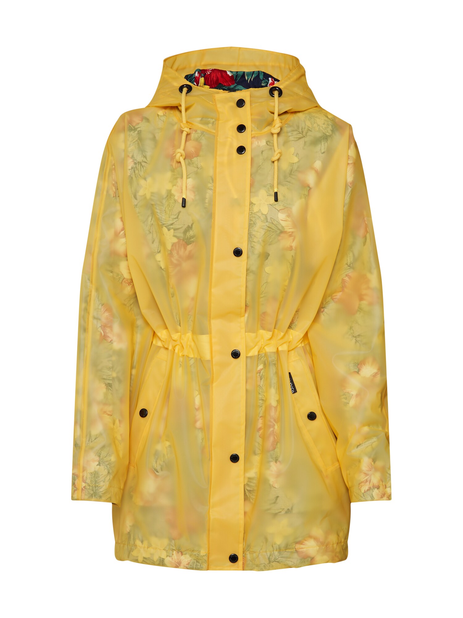 Khujo Dames Functionele Mantel Iracema Geel khujo kopen in de aanbieding
