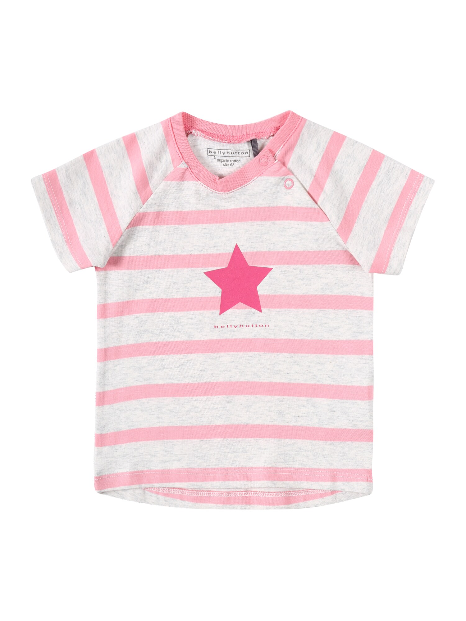 BELLYBUTTON Marškinėliai  rožinė / margai pilka