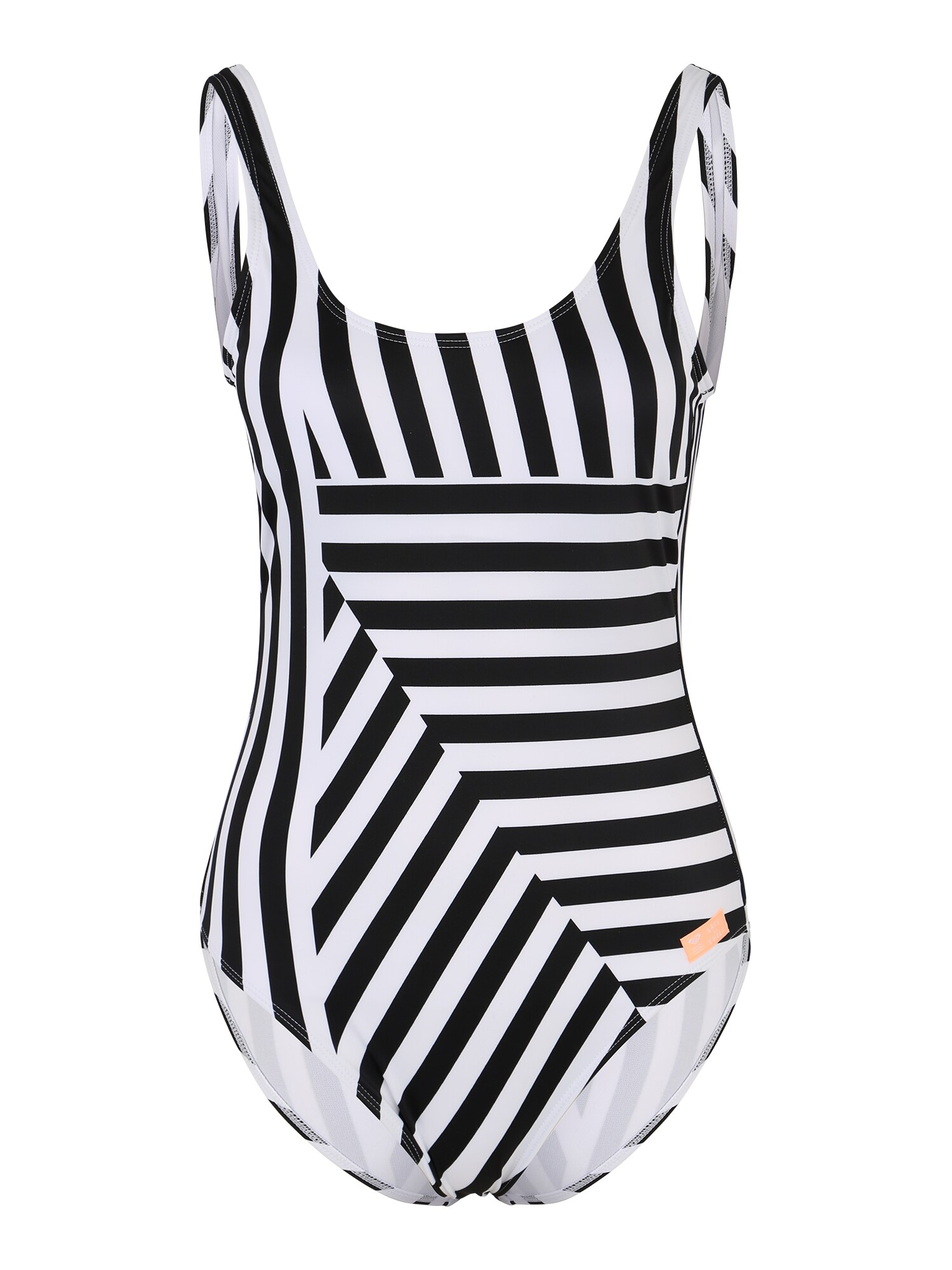 Roxy Dames Sportbadpak Zwart Wit roxy kopen in de aanbieding