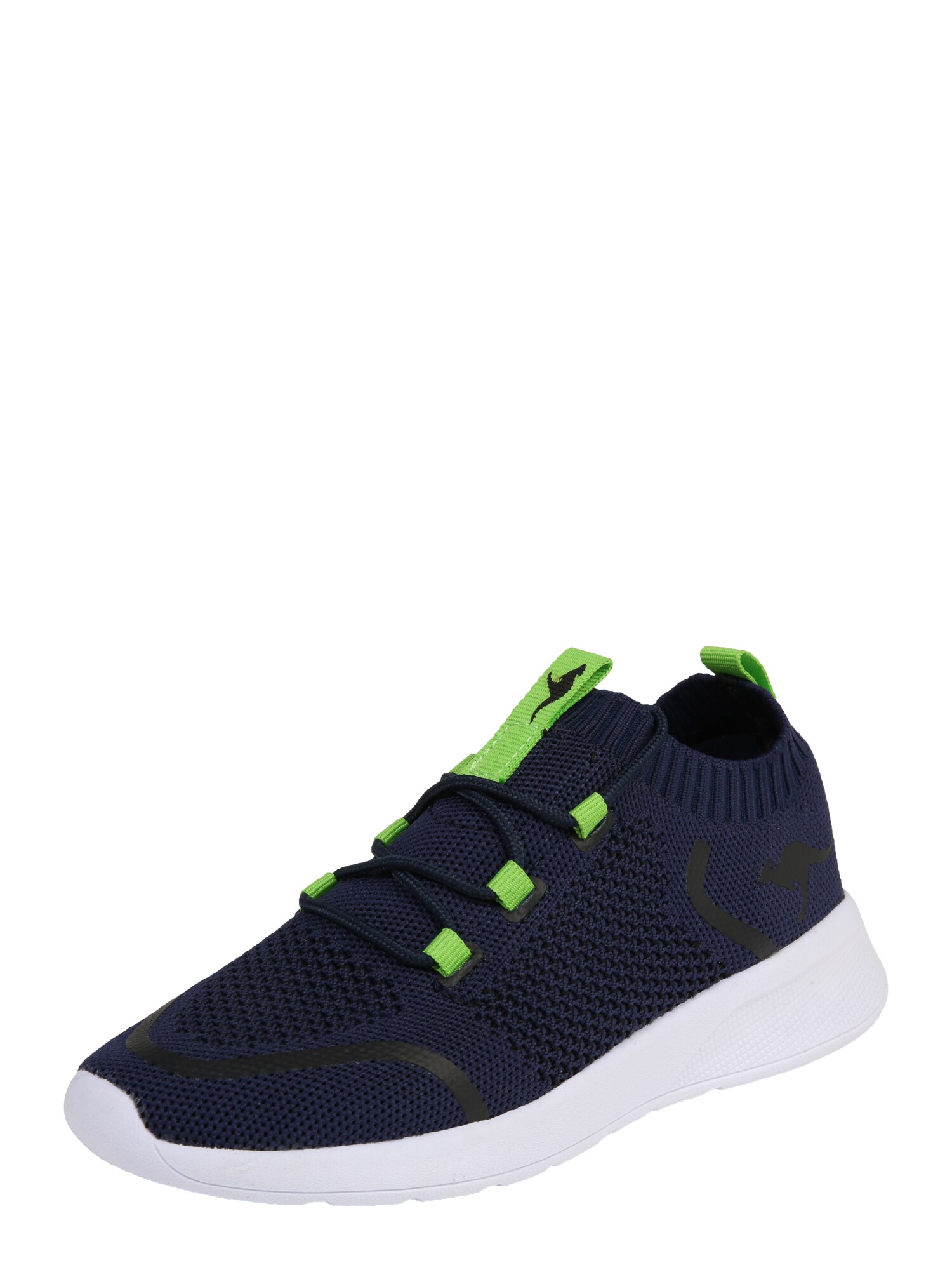 Kangaroos Jongens Lage Schoen Kf Weave Navy Limoen kangaroos kopen in de aanbieding