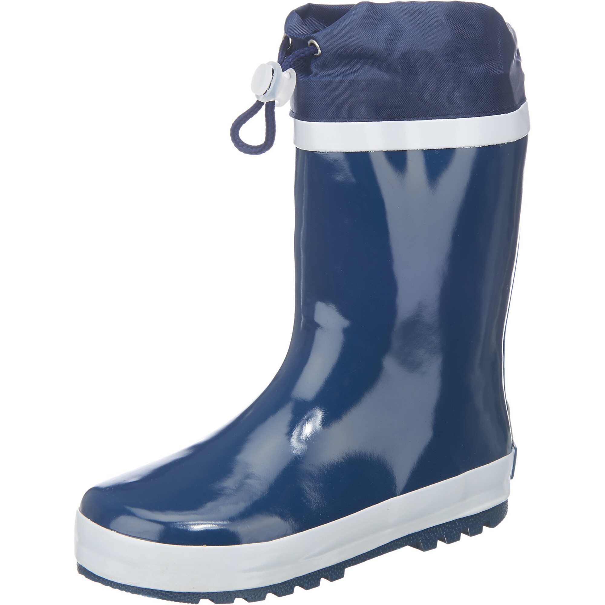 PLAYSHOES Guminiai batai  balta / tamsiai mėlyna