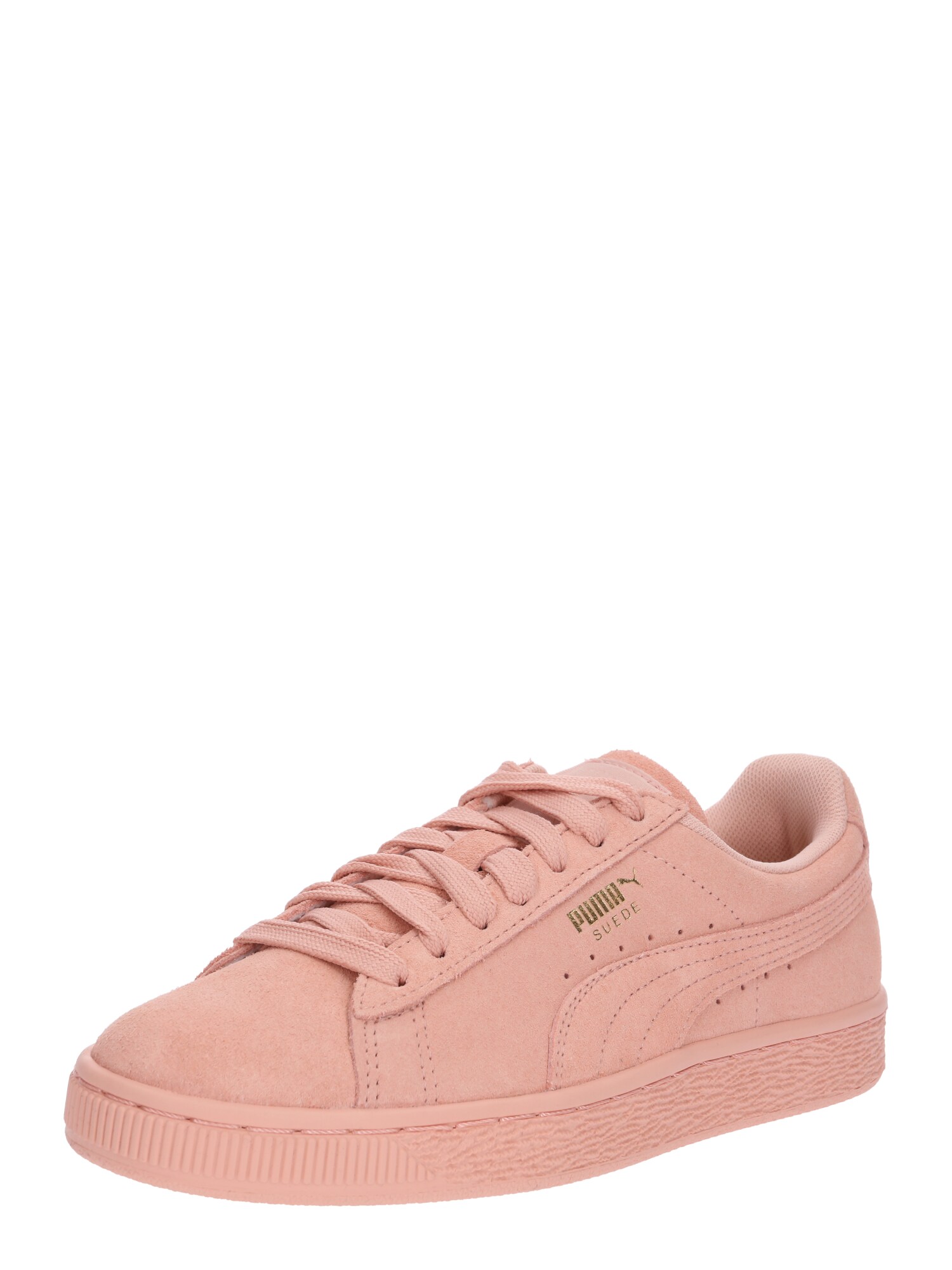 Puma Dames Sneakers Laag Suede Classic Perzik puma kopen in de aanbieding