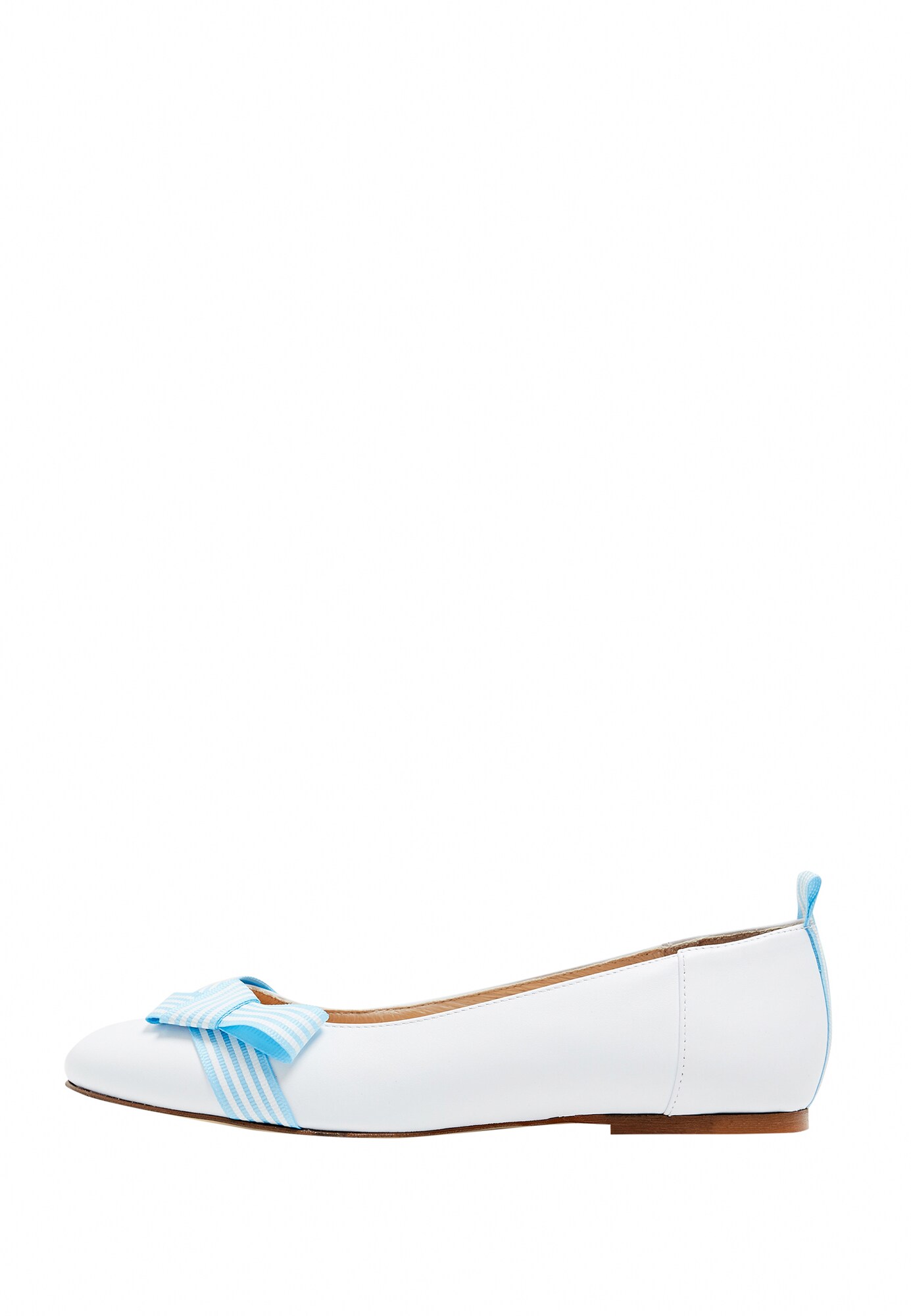 Dreimaster Dames Ballerina Maritim Lichtblauw Wit dreimaster kopen in de aanbieding