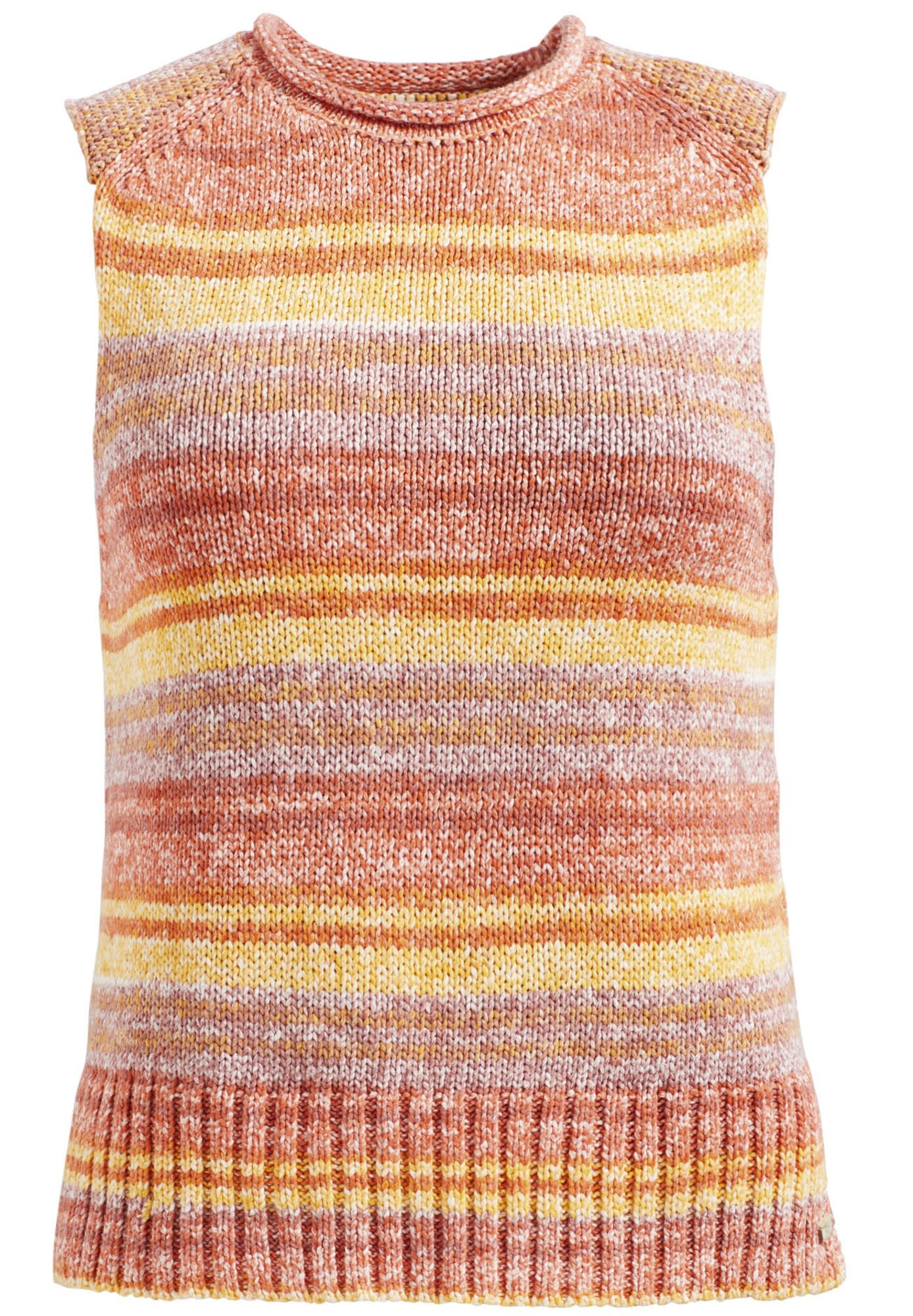 Khujo Dames Top Geel Donkeroranje khujo kopen in de aanbieding