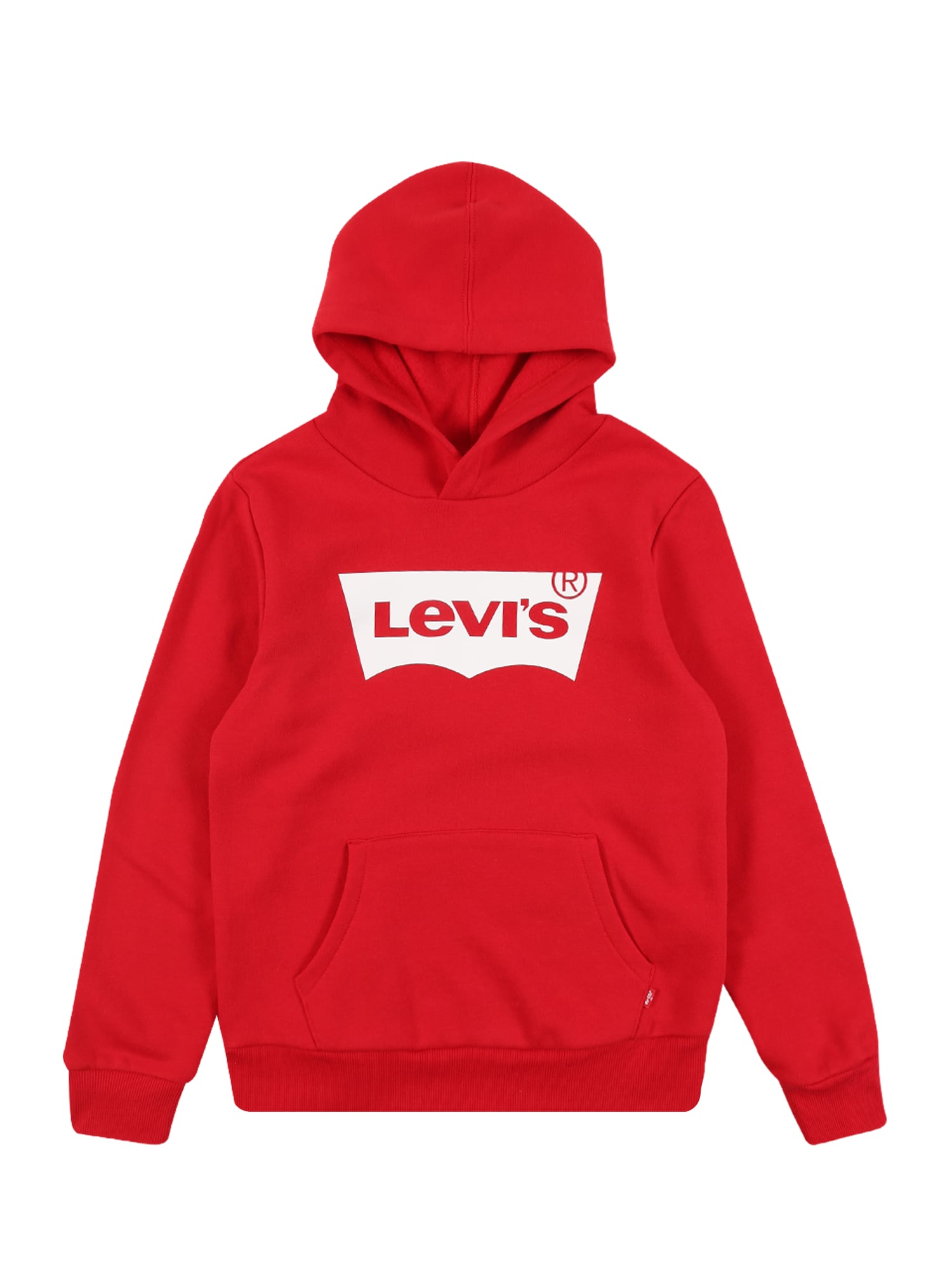 Levi's Kids Mikina 'Batwing'  svetločervená