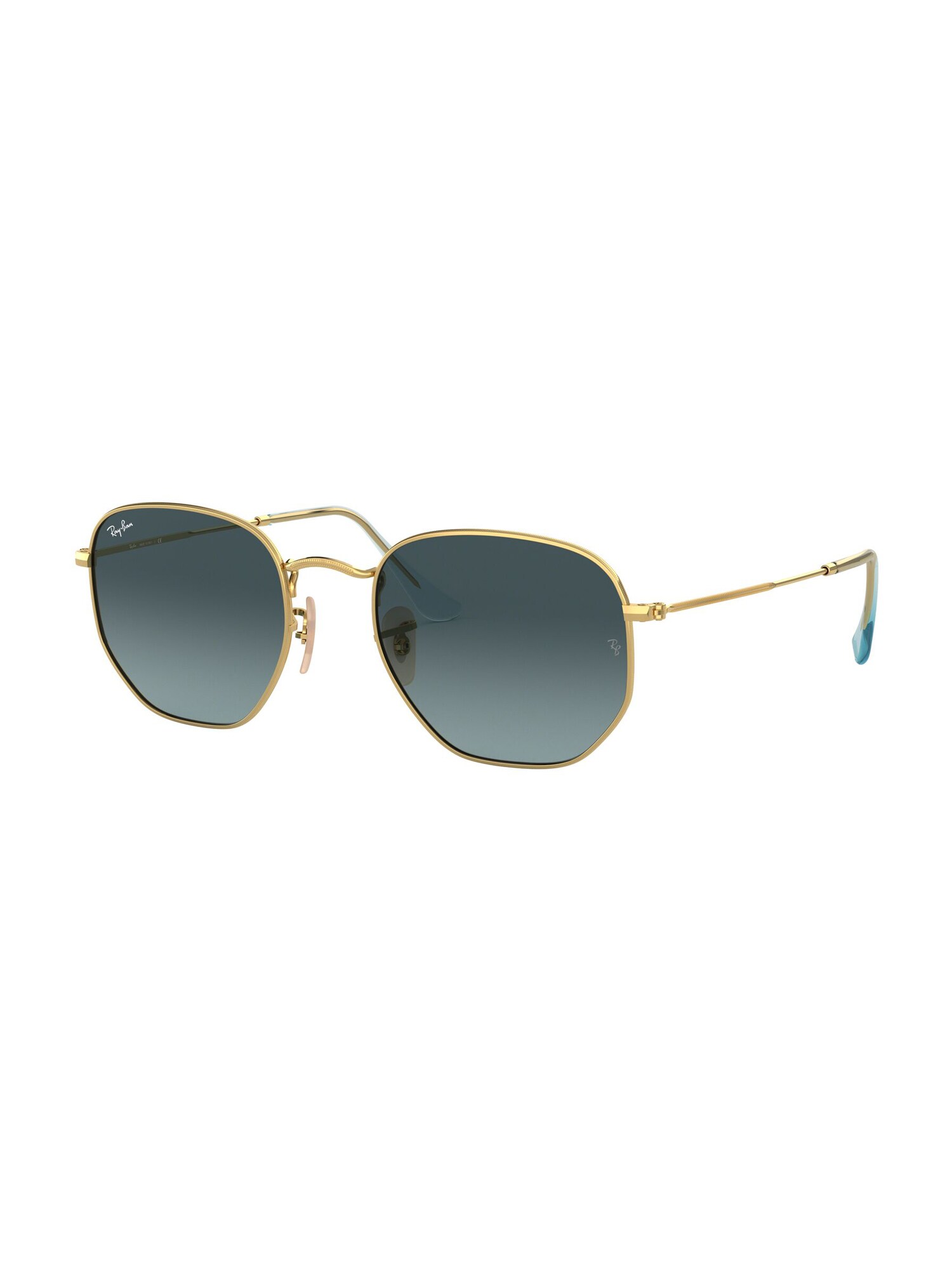 Ray-Ban Akiniai nuo saulės 'HEXAGONAL'  auksas / mėlyna