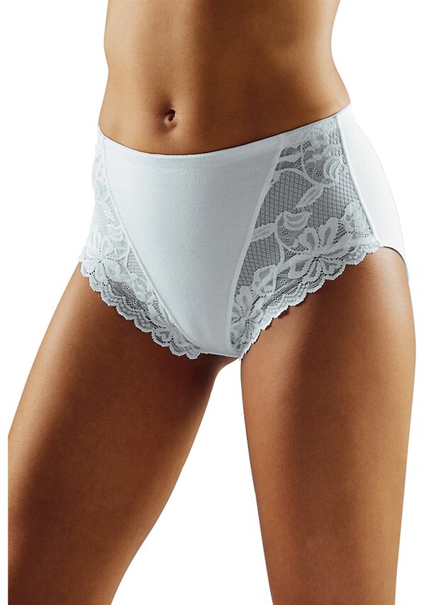 PETITE FLEUR, Alakformáló body, fehér, 2 kép a 3 közül