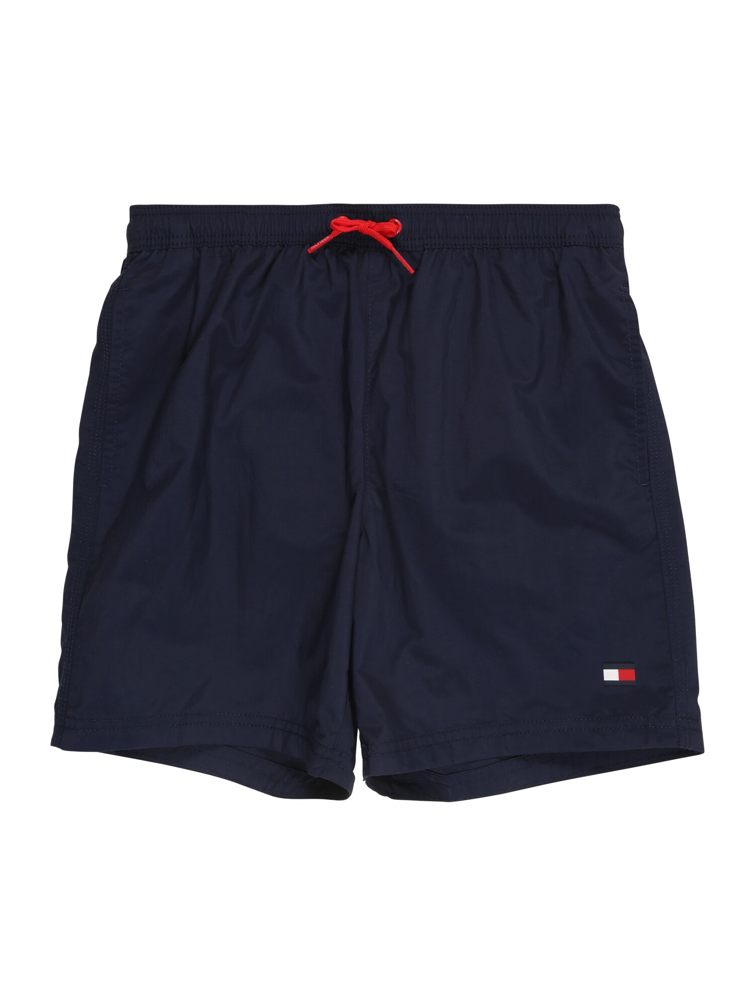 TOMMY HILFIGER Maudymosi trumpikės  tamsiai mėlyna / raudona / balta