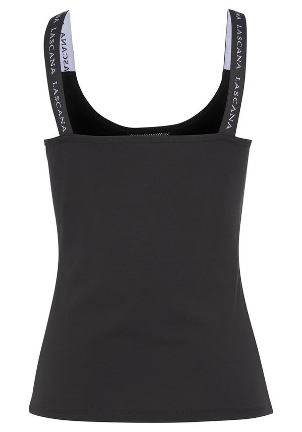 LASCANA ACTIVE, Sport top, fekete, 2 kép a 8 közül