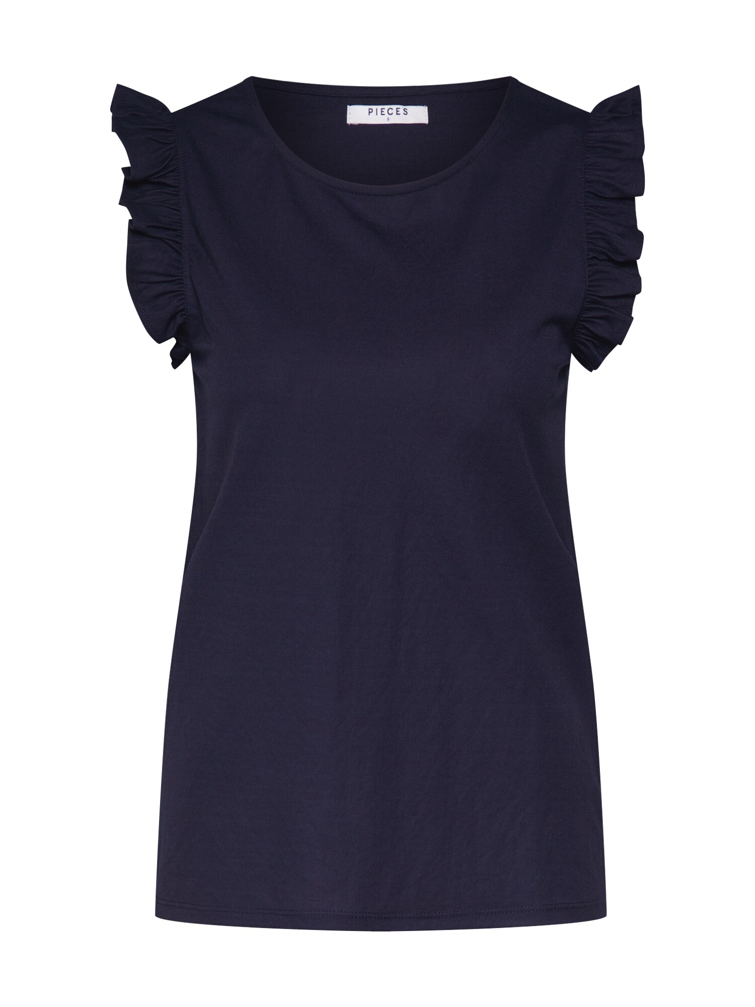 Pieces Dames Top Cora Nachtblauw pieces kopen in de aanbieding