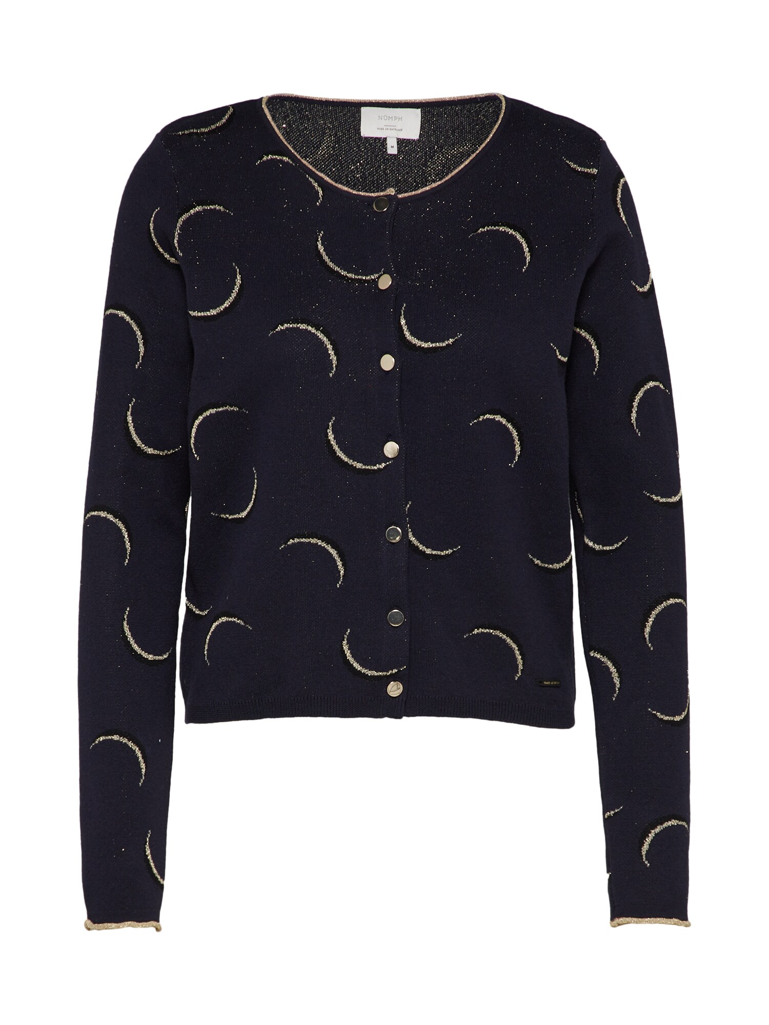 Numph Dames Gebreid Vest Faizah Blauw numph kopen in de aanbieding