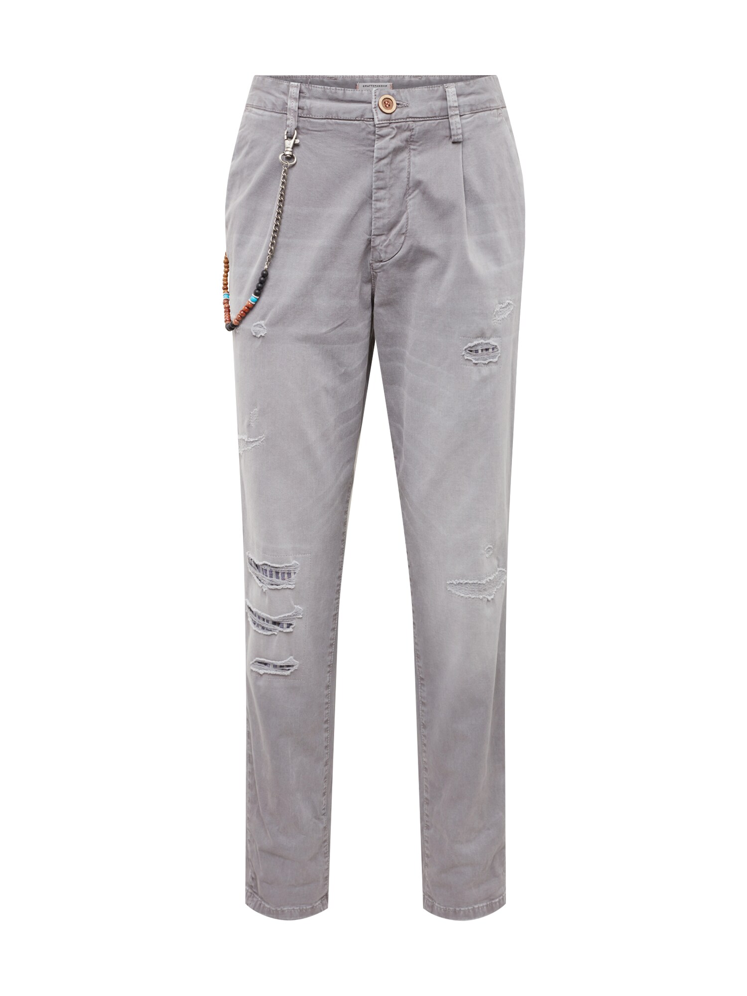 JACK & JONES Kelnės  šviesiai pilka