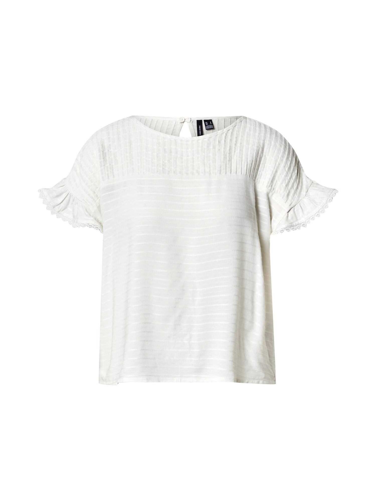 VERO MODA Marškinėliai  balta