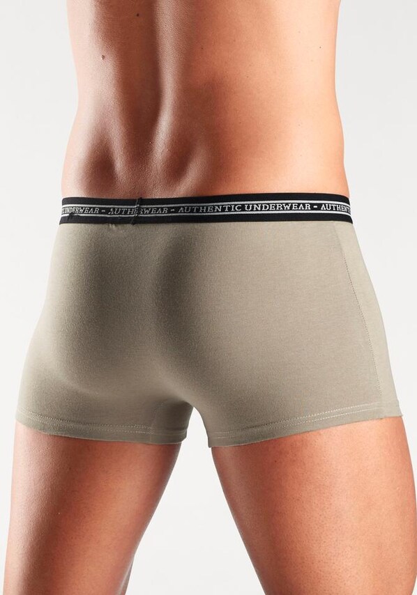 AUTHENTIC UNDERWEAR, Boxeralsók, bézs, barna, szürke & zöld, 16 kép a 24 közül