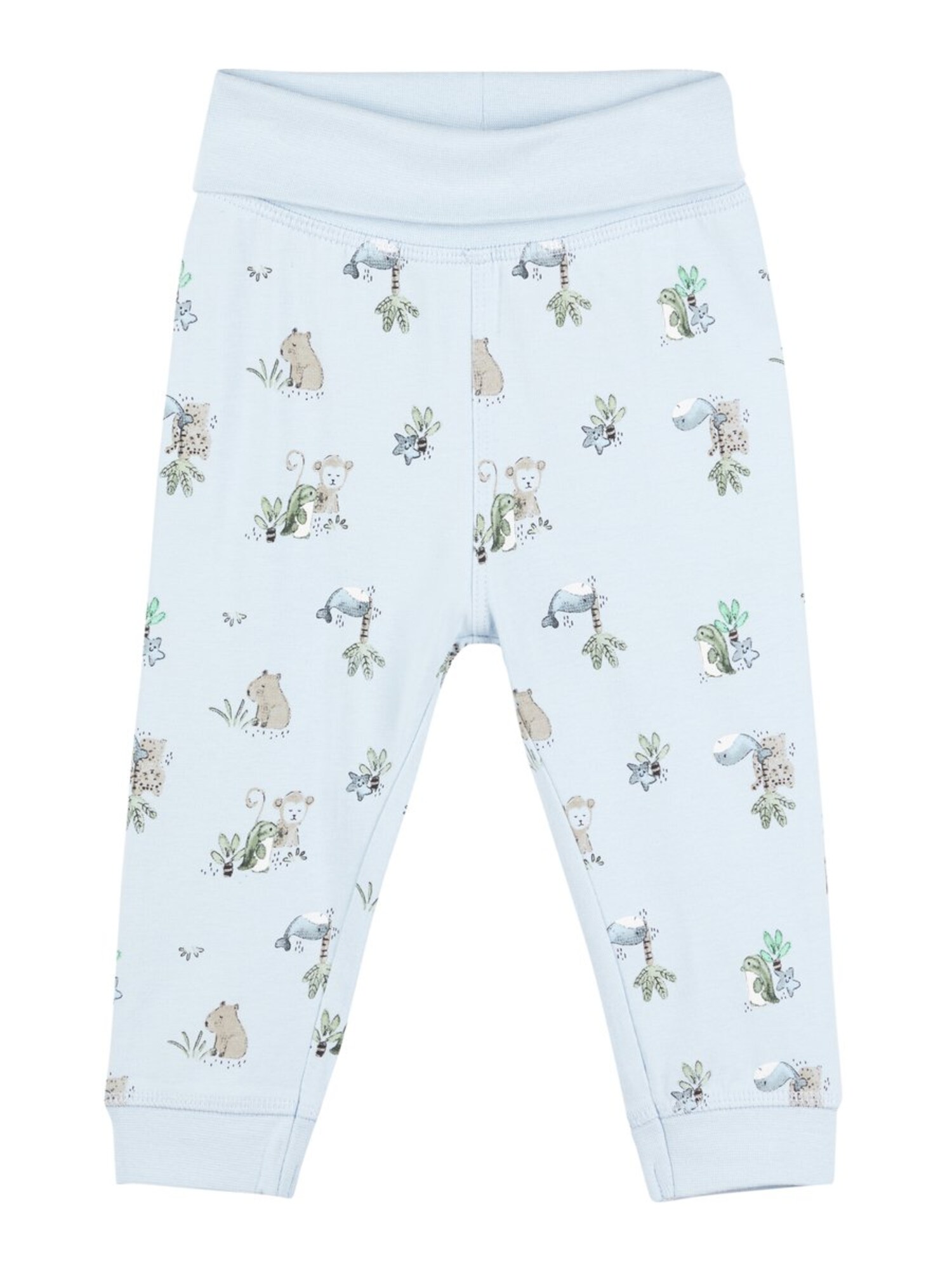 Name It Meisjes Broek Lichtblauw Gemengde Kleuren name it kopen in de aanbieding