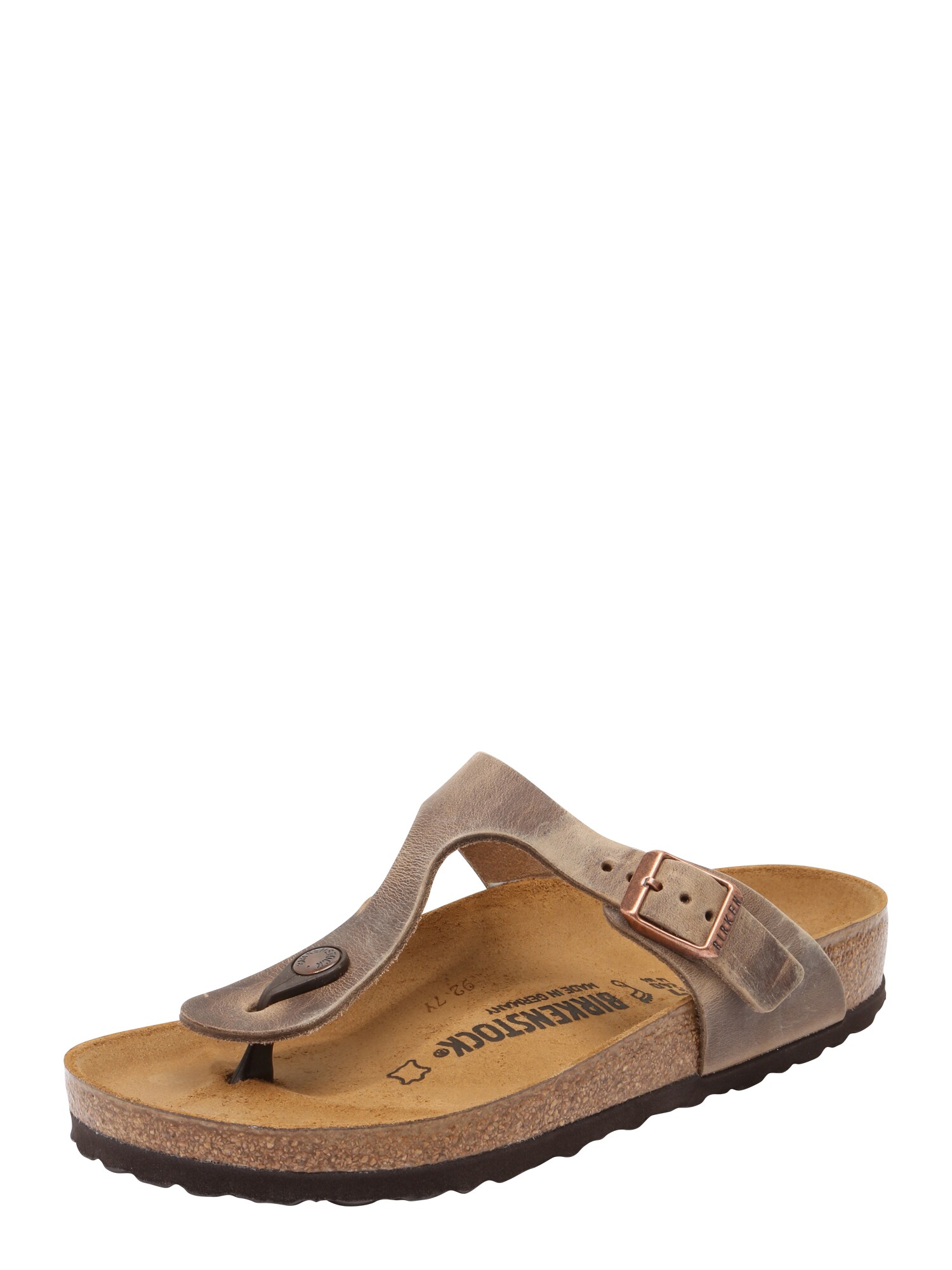 Birkenstock Dames Teenslipper Gizeh Bruin birkenstock kopen in de aanbieding