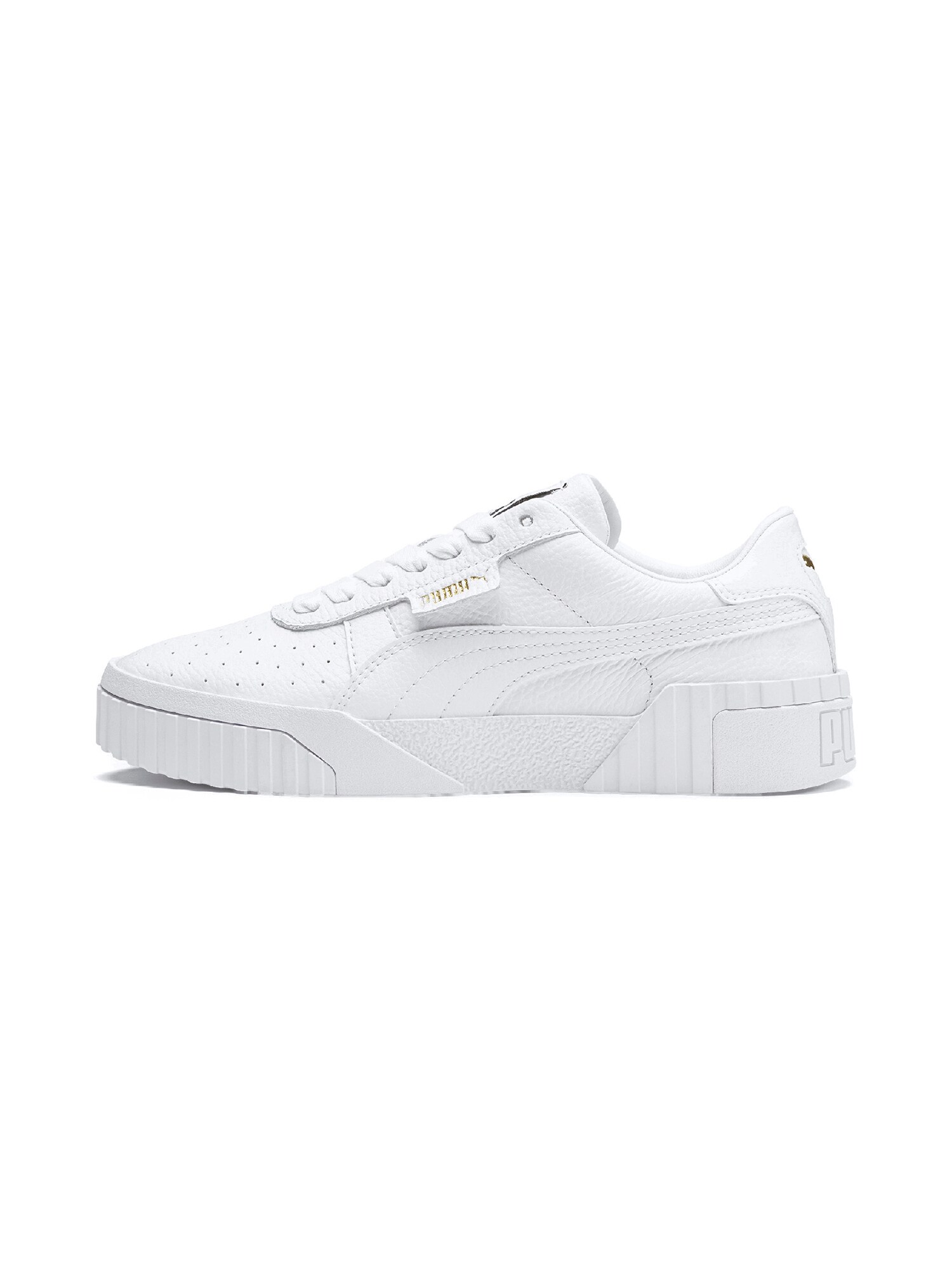 PUMA Nízke tenisky 'Cali'  zlatá / biela