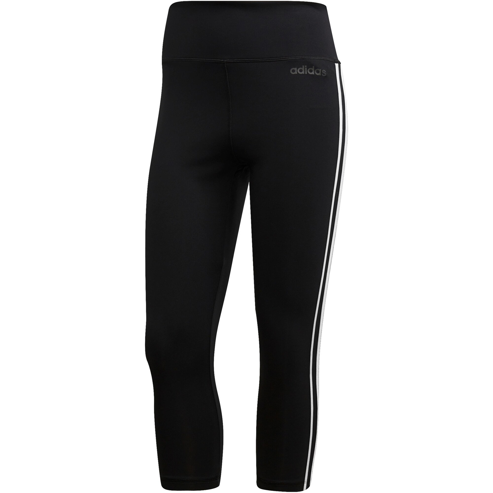 ADIDAS PERFORMANCE Sportinės kelnės 'D2M'  juoda / balta