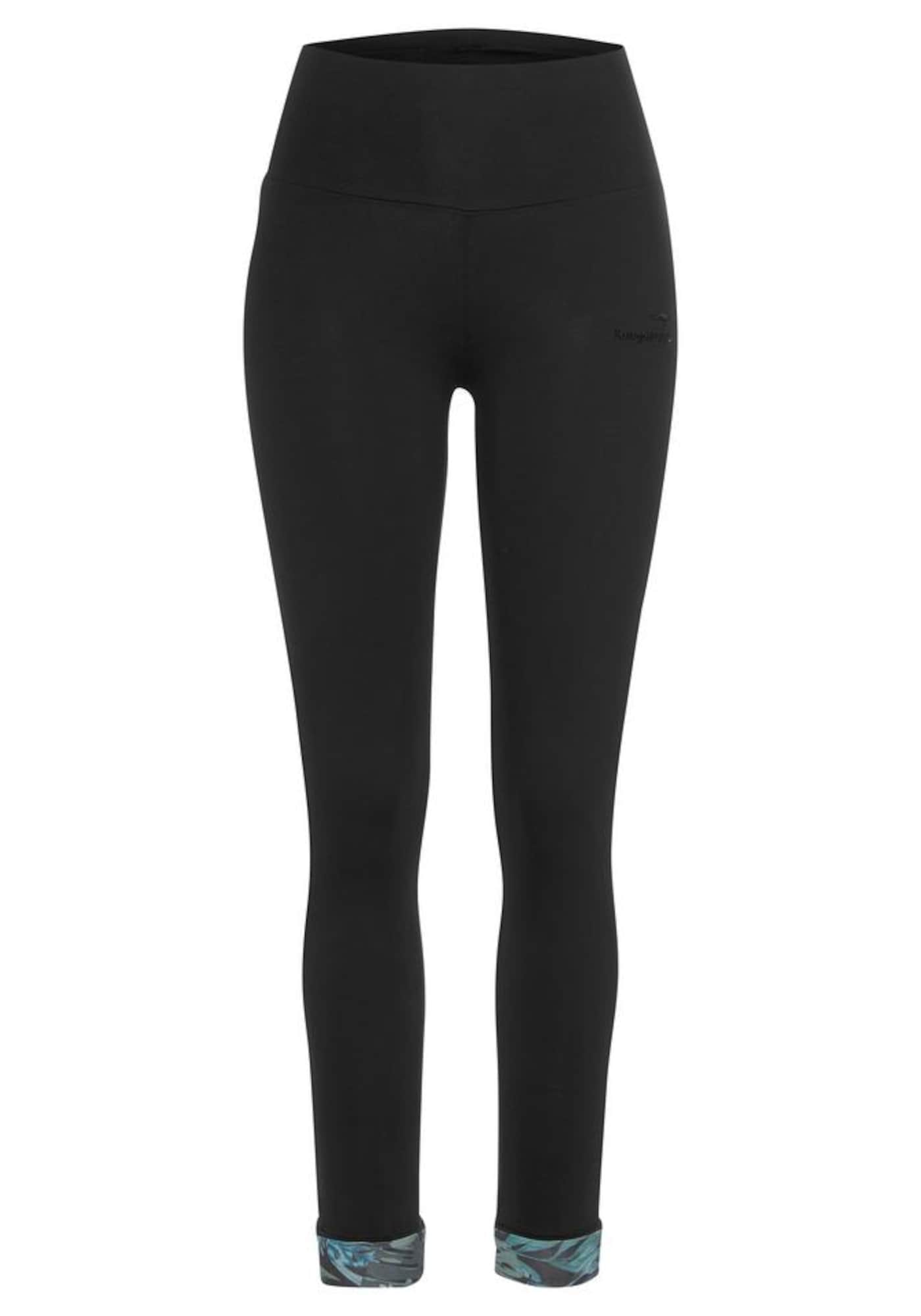 KangaROOS Pantaloni de pijama  negru