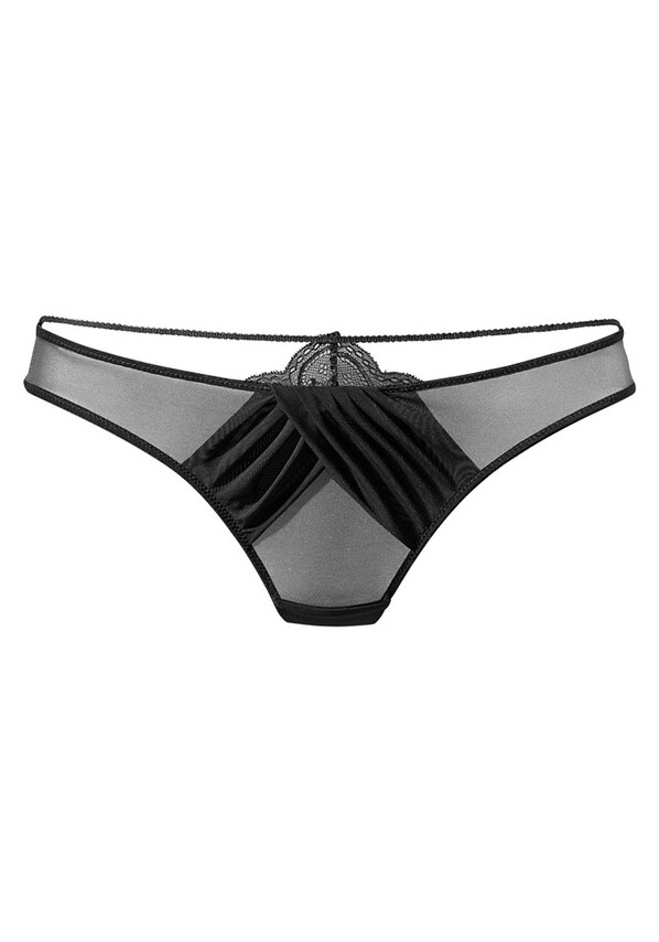 PETITE FLEUR GOLD, String bugyik, fekete, 1 kép a 3 közül