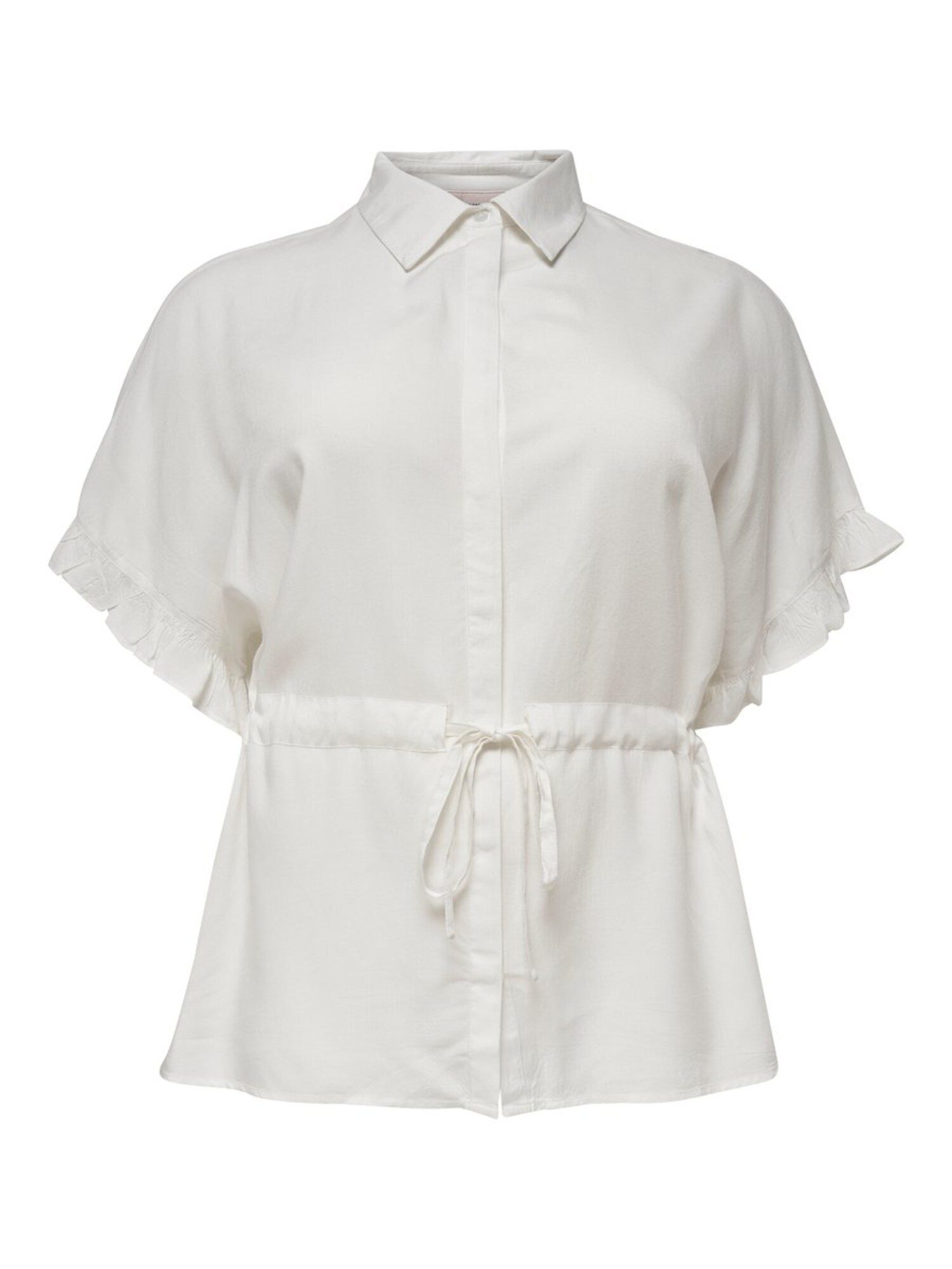 Only Carmakoma Dames Blouse Wit only carmakoma kopen in de aanbieding