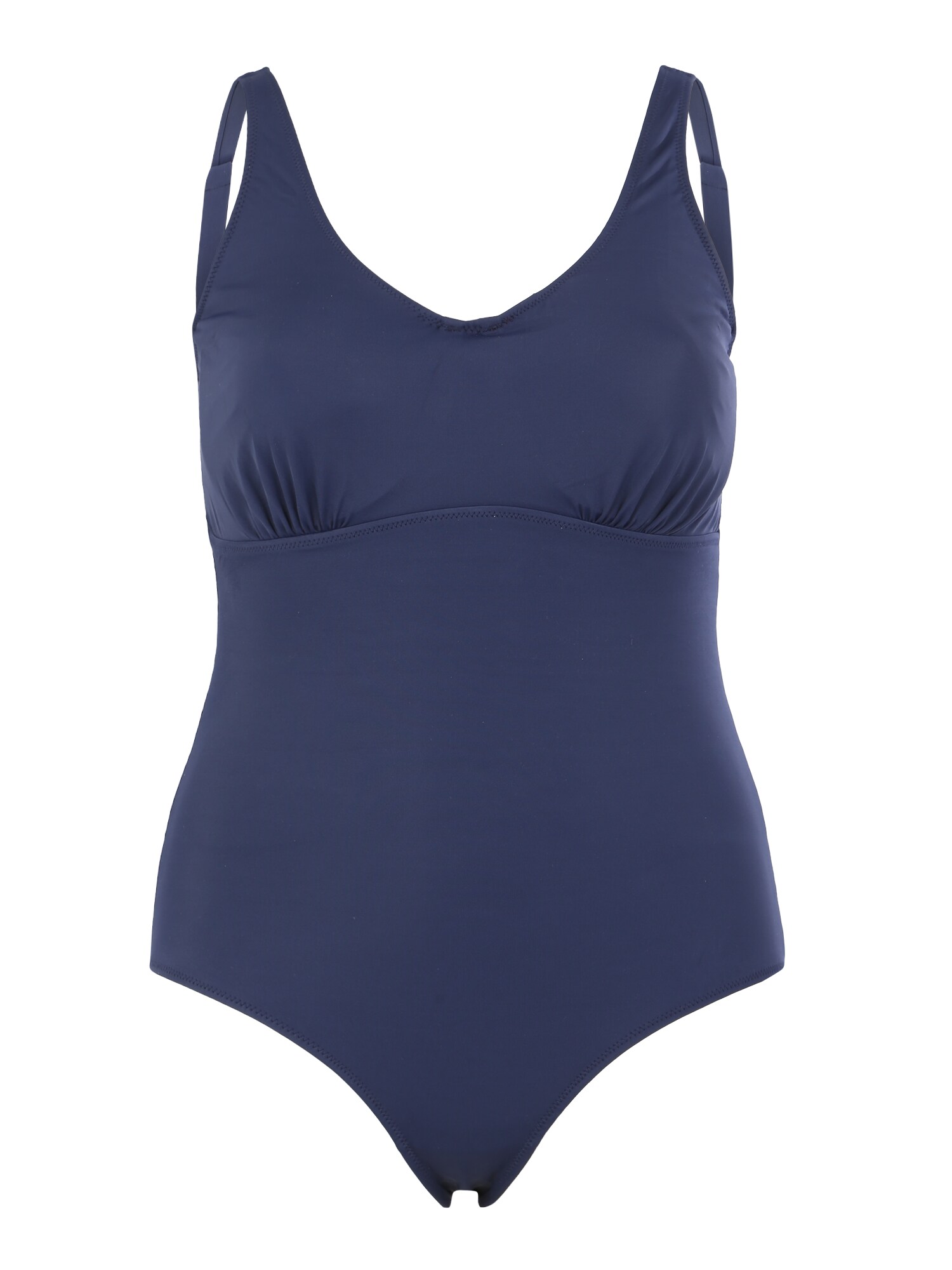 Swim By Zizzi Dames Badpak Donkerblauw swim by zizzi kopen in de aanbieding