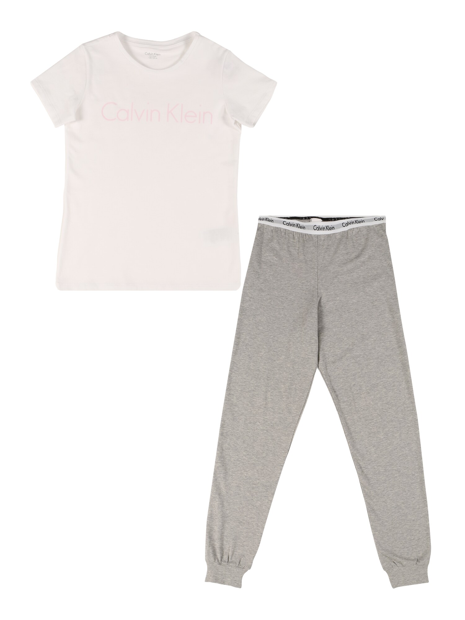 Calvin Klein Underwear Miego kostiumas  balta / pilka