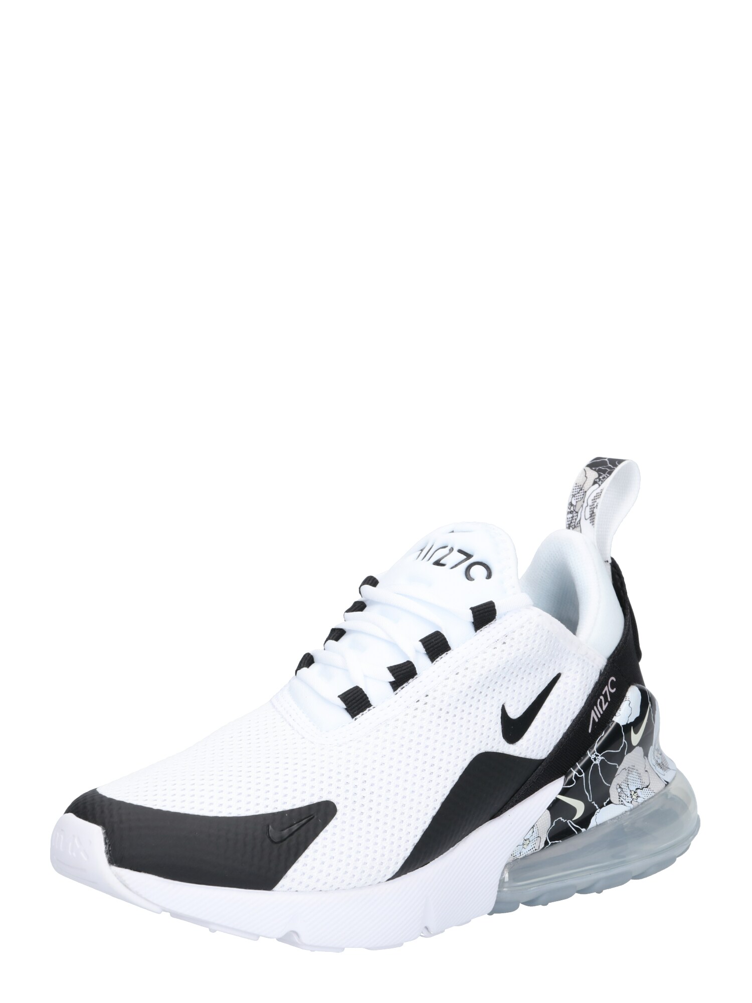 Nike Sportswear Dames Sneakers Laag Air Max 270 Se Zwart Zilver Wit nike kopen in de aanbieding