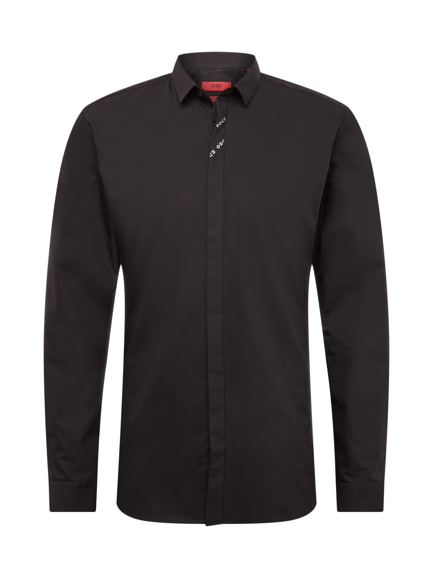 Hugo Heren Overhemd Zwart hugo kopen in de aanbieding