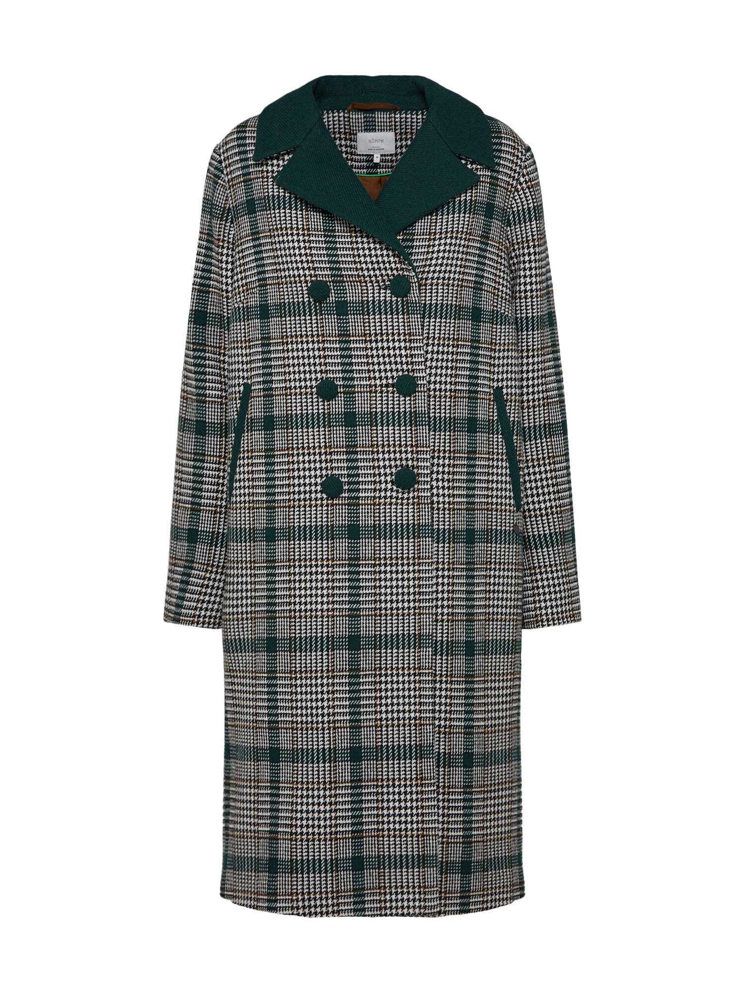 Numph Dames Wintermantel Eithne Groen numph kopen in de aanbieding