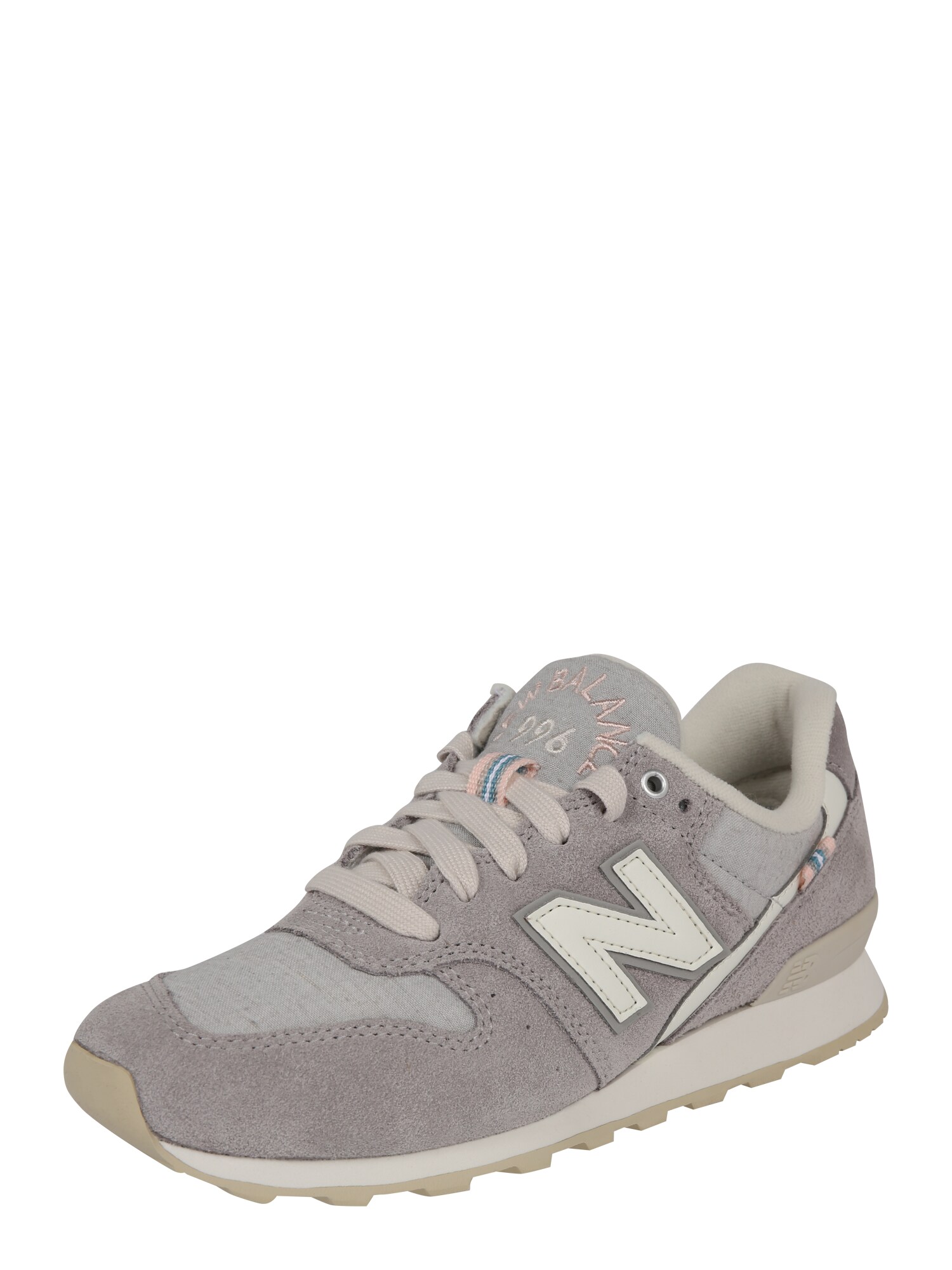 New Balance Dames Sneakers Laag 996 Grijs Rosa new balance kopen in de aanbieding