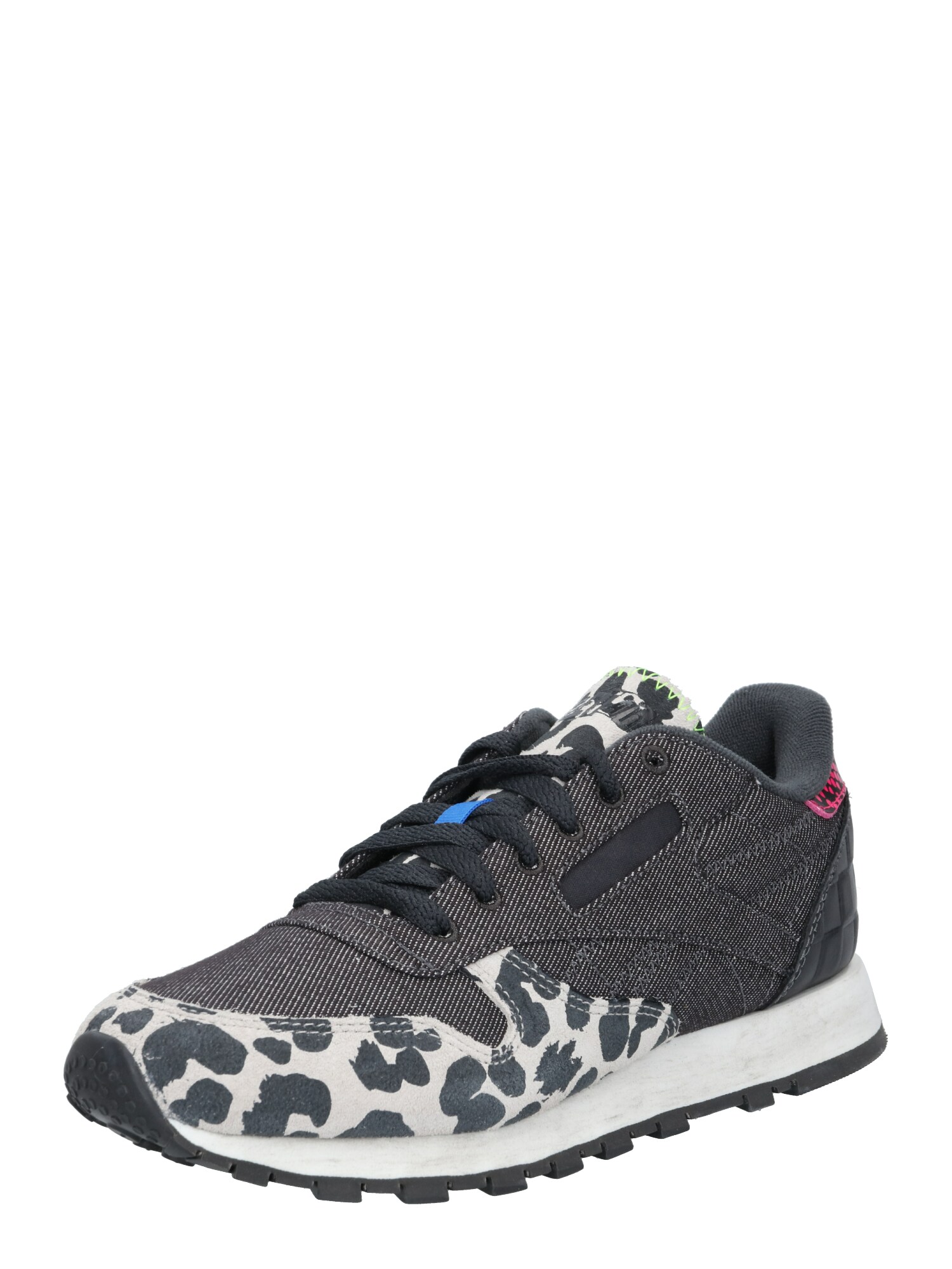 Reebok Classic Sportbačiai be auliuko  balta / juoda / tamsiai pilka