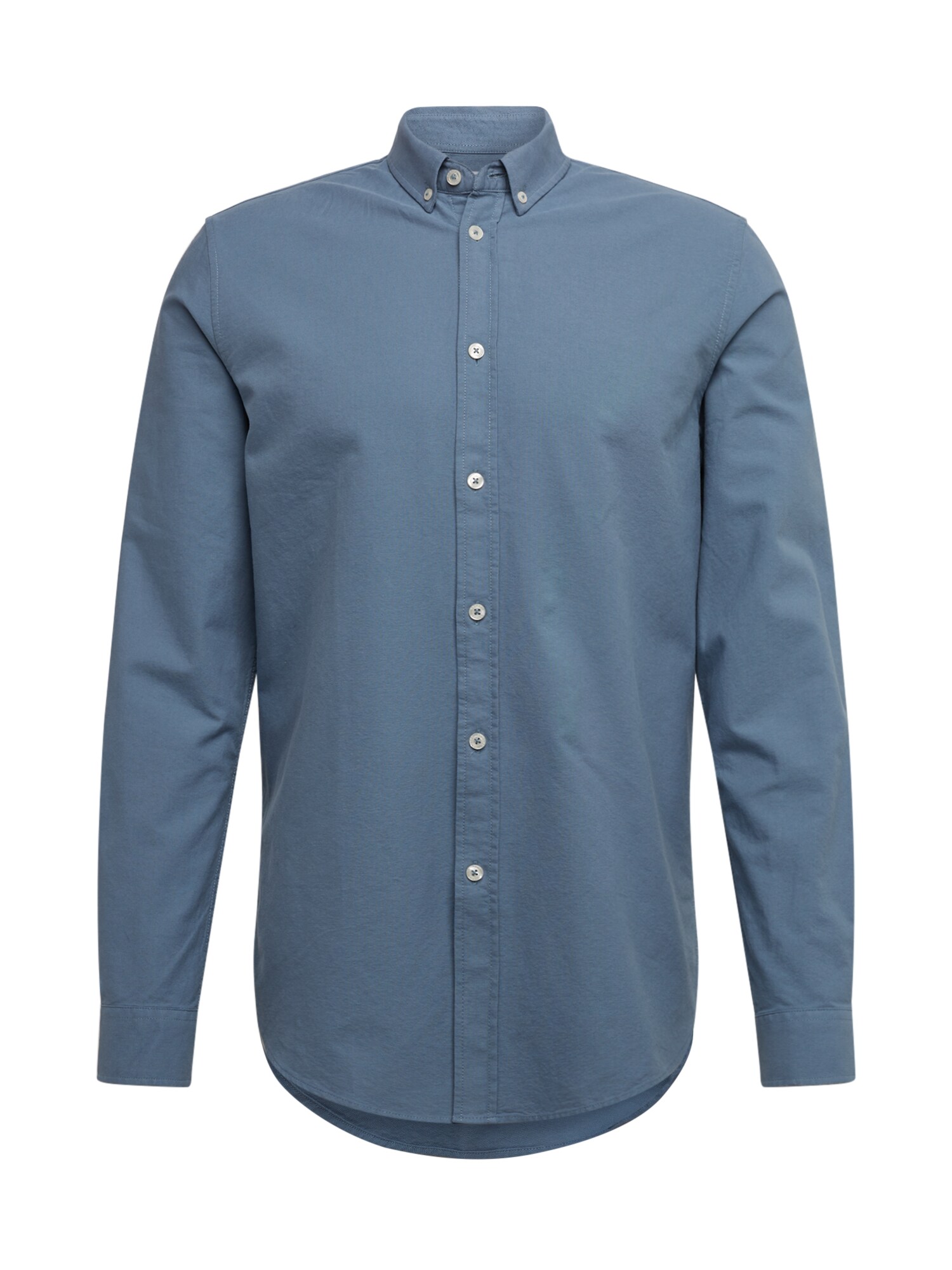 Samsoe Samsoe Dalykiniai marškiniai 'Liam BX shirt 11389'  mėlyna dūmų spalva