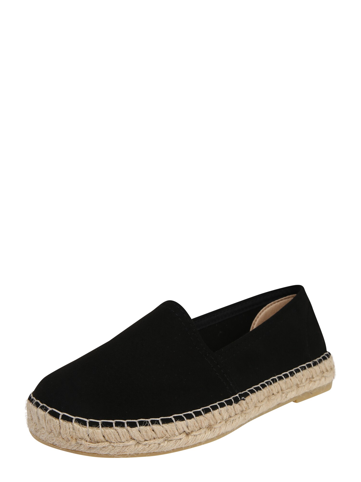 espadrij l´originale Espadrilės 'Classic Vegan'  juoda / smėlio